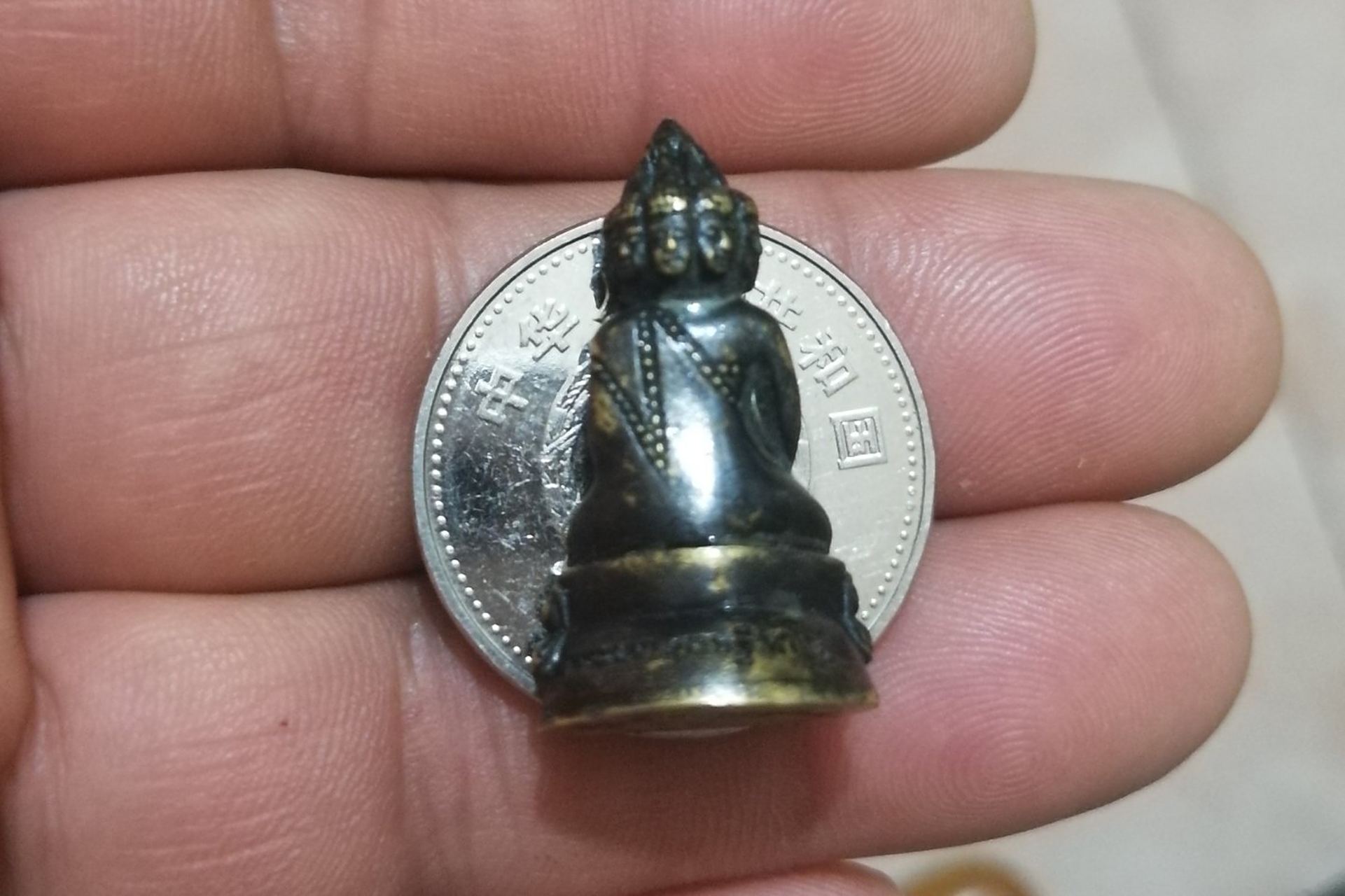 全网最小的八面佛像