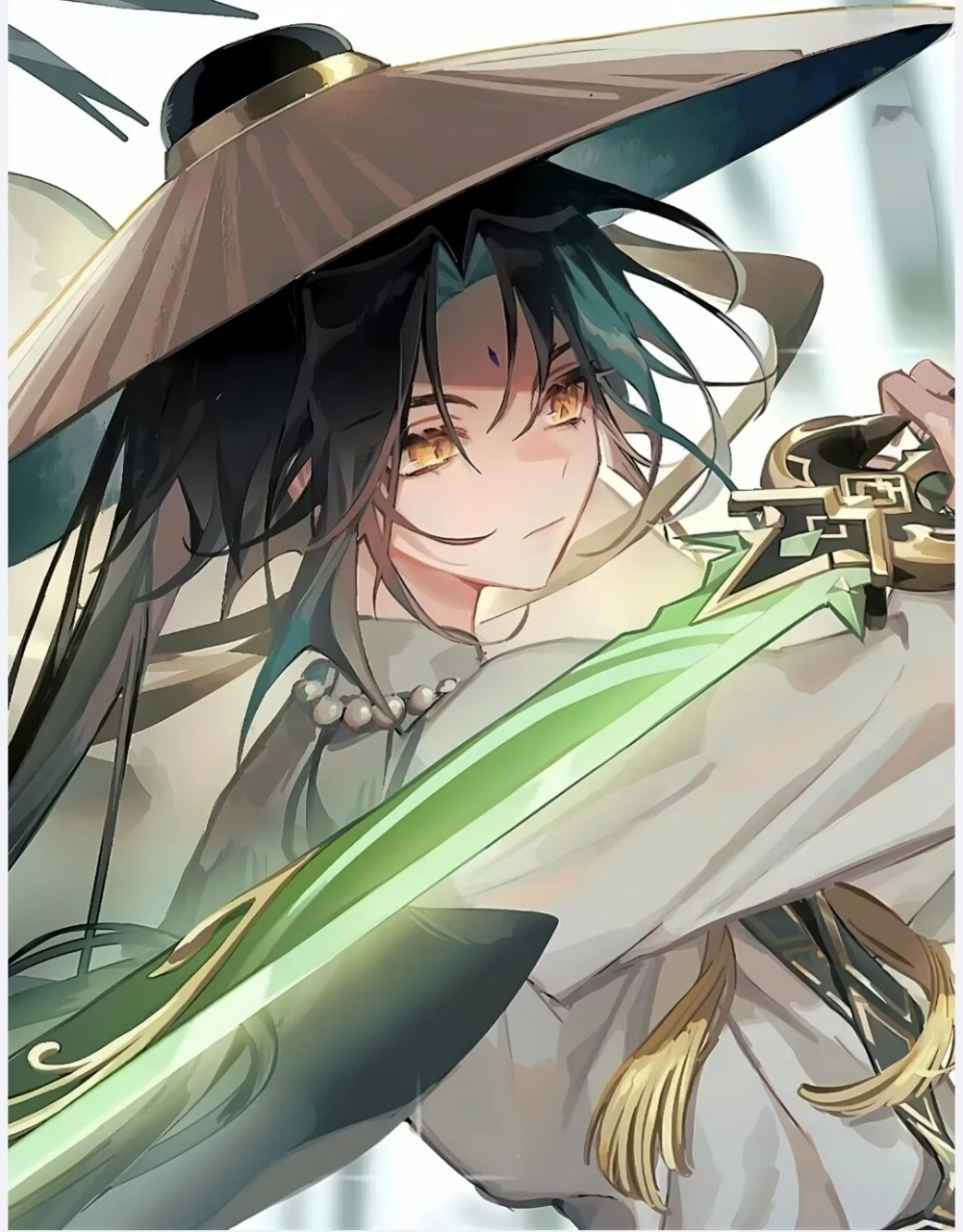 魈宝的年度史诗皮肤——修竹墨客!