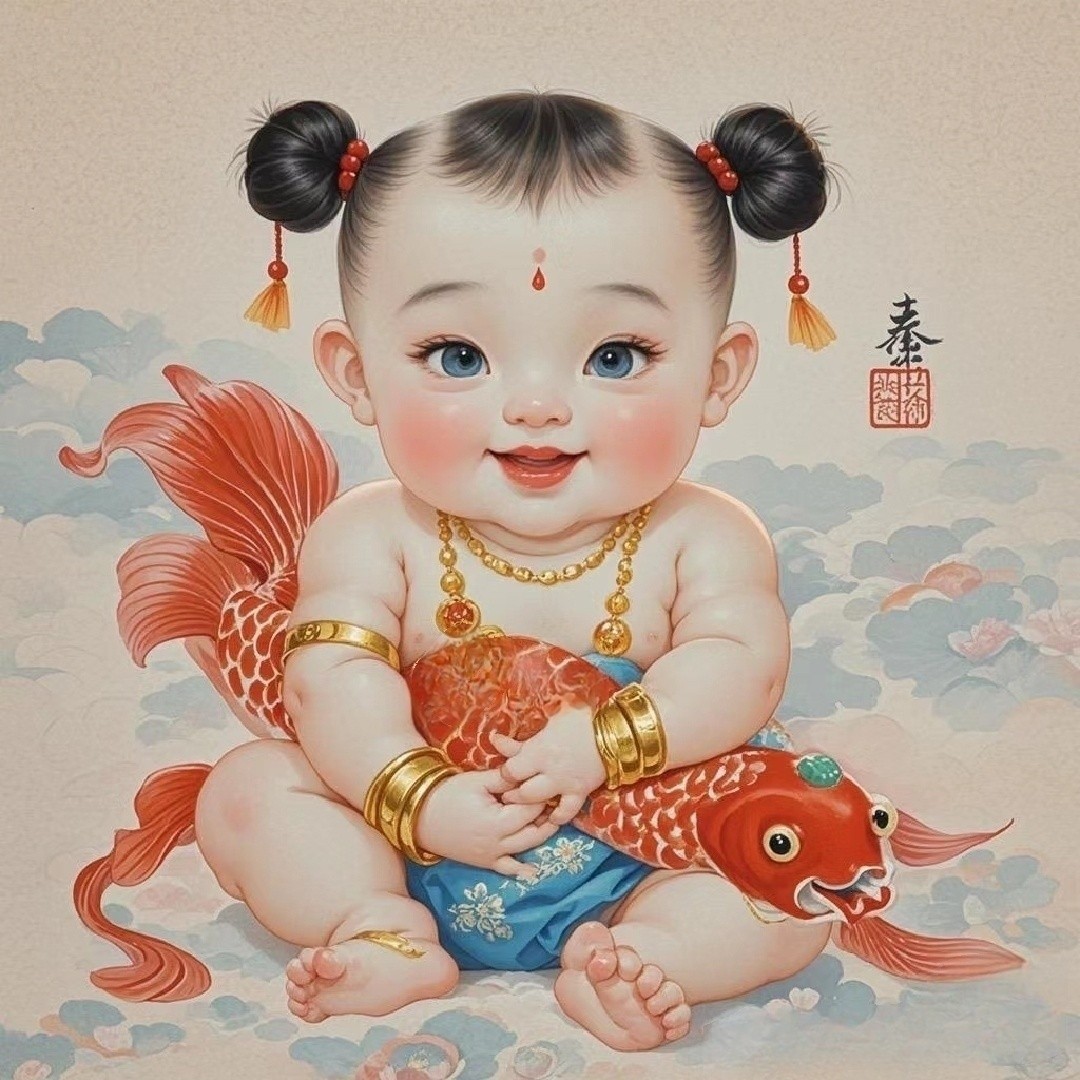 送财小童子来喽