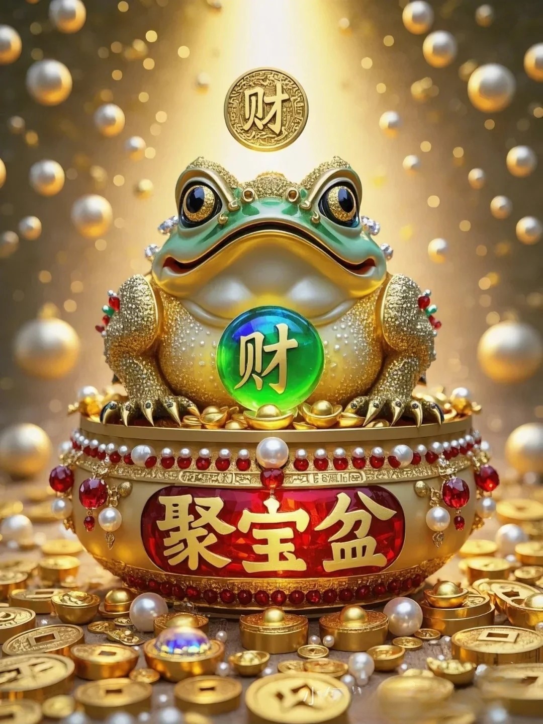 聚宝盆,财运亨通,财富滚滚来!