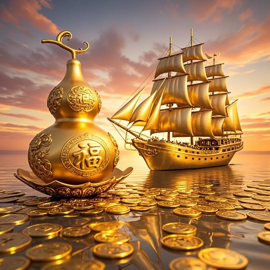 发财转运头像～ 一帆风顺,福禄生财,财源滚滚