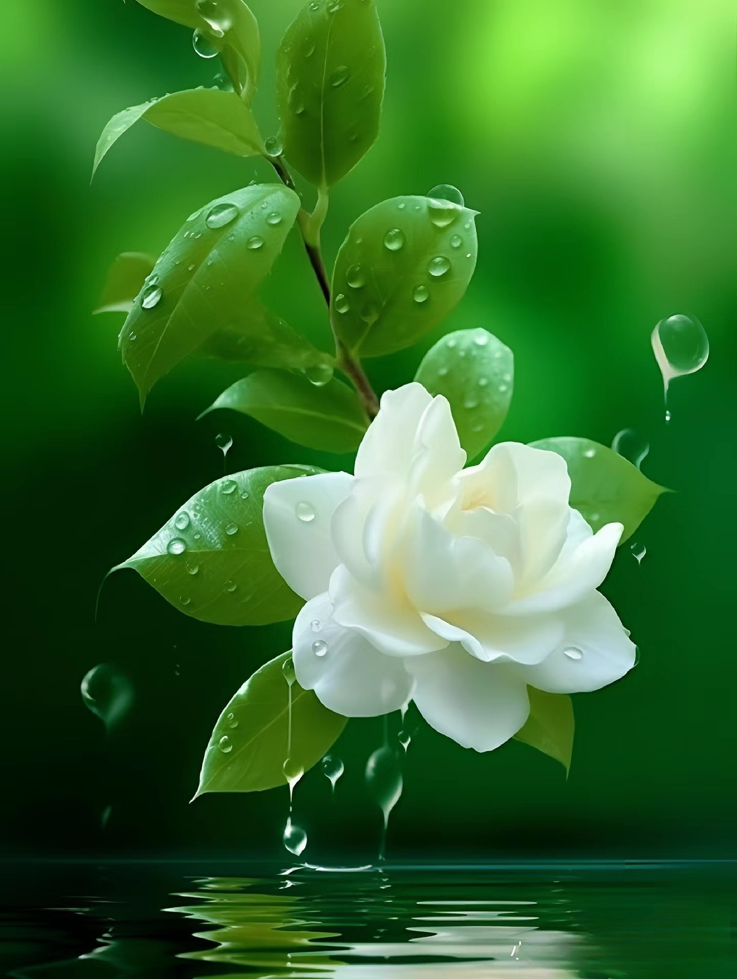 动态连更挑战#  一朵栀子花,一份静好时光