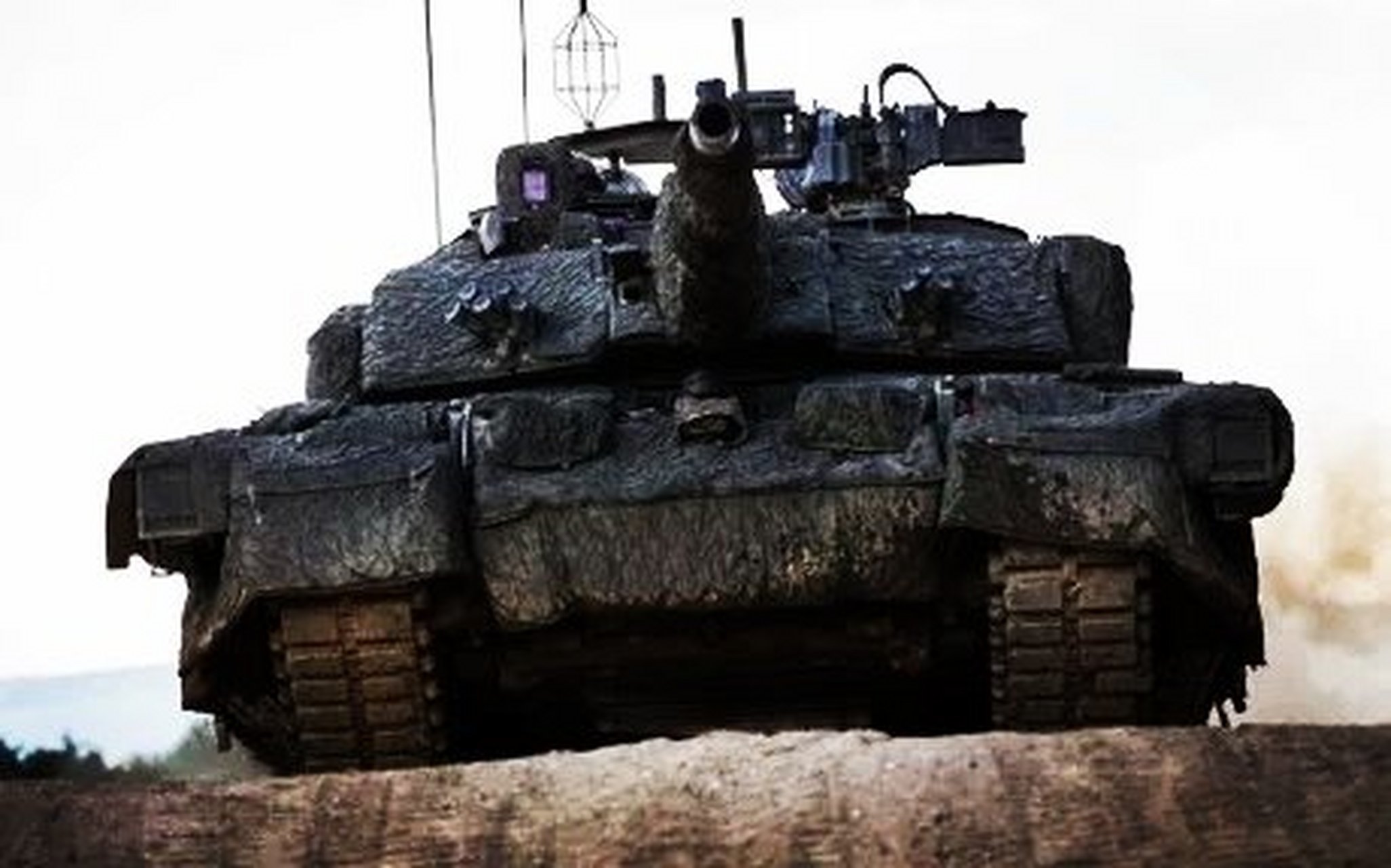 坦克# 挑战者2主战坦克(外文名为fv4034"challenger"2 )为英国公司