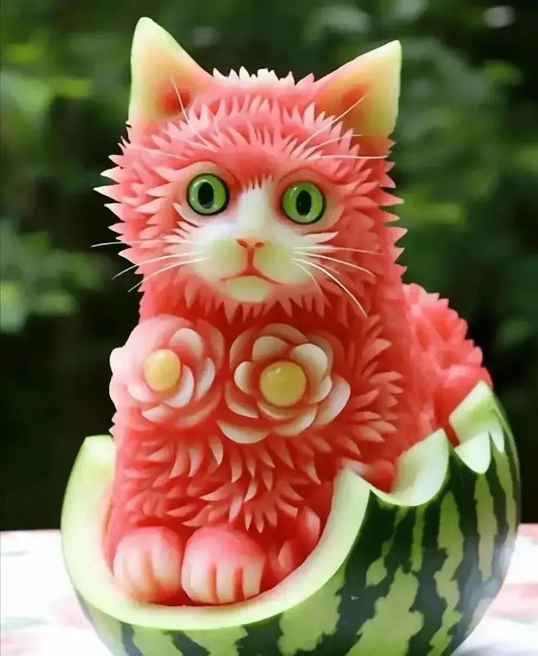 西瓜遇到雕刻师,惊艳了世人!