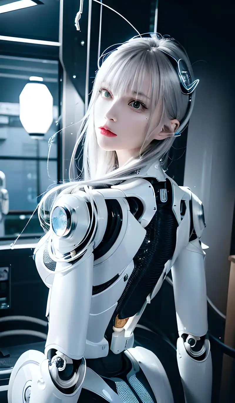 这些机器人采用了先进的材料和技术,使得它们的皮肤触感更加真实,面部