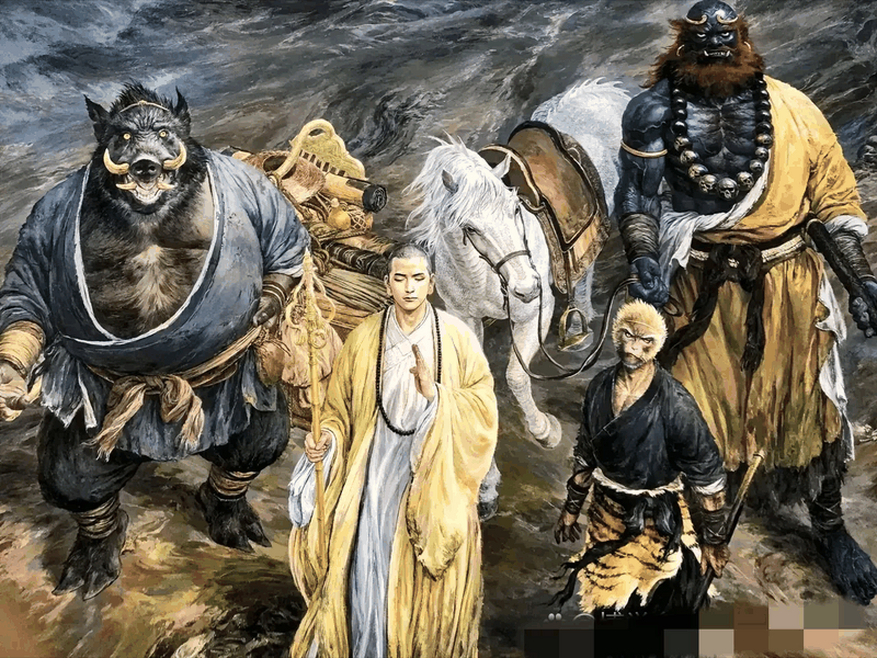 如果当年央视《西游记》师徒四人的形象按这个去造型,是不是会更加