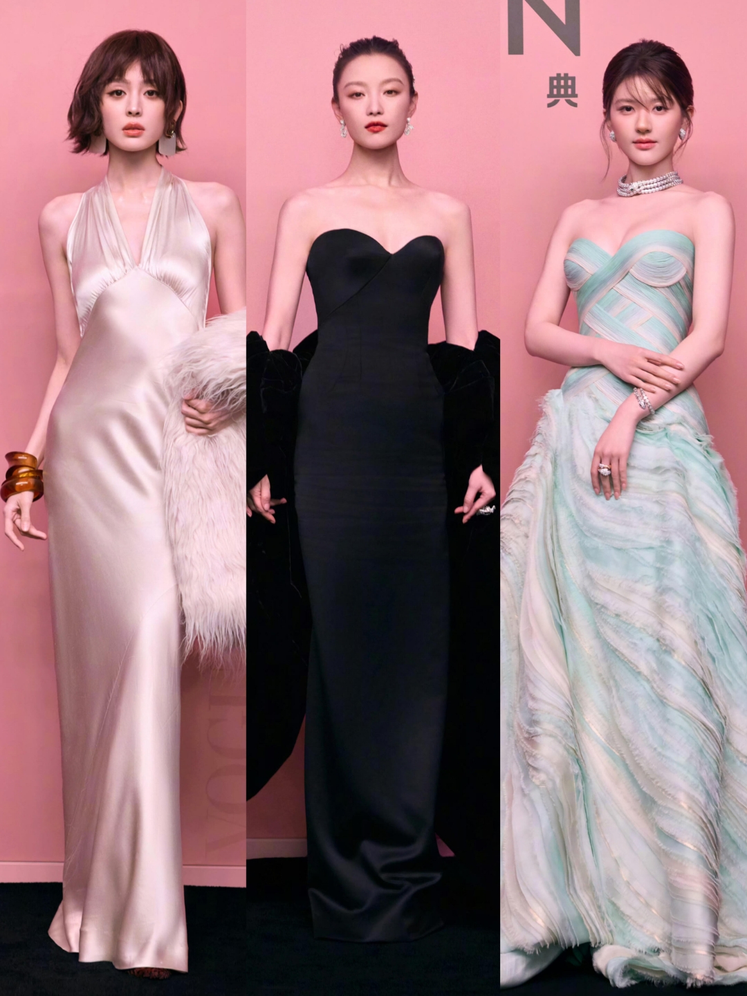 每一个细节都处理得恰到好处,让人不禁感叹明星红毯礼服明星红毯女