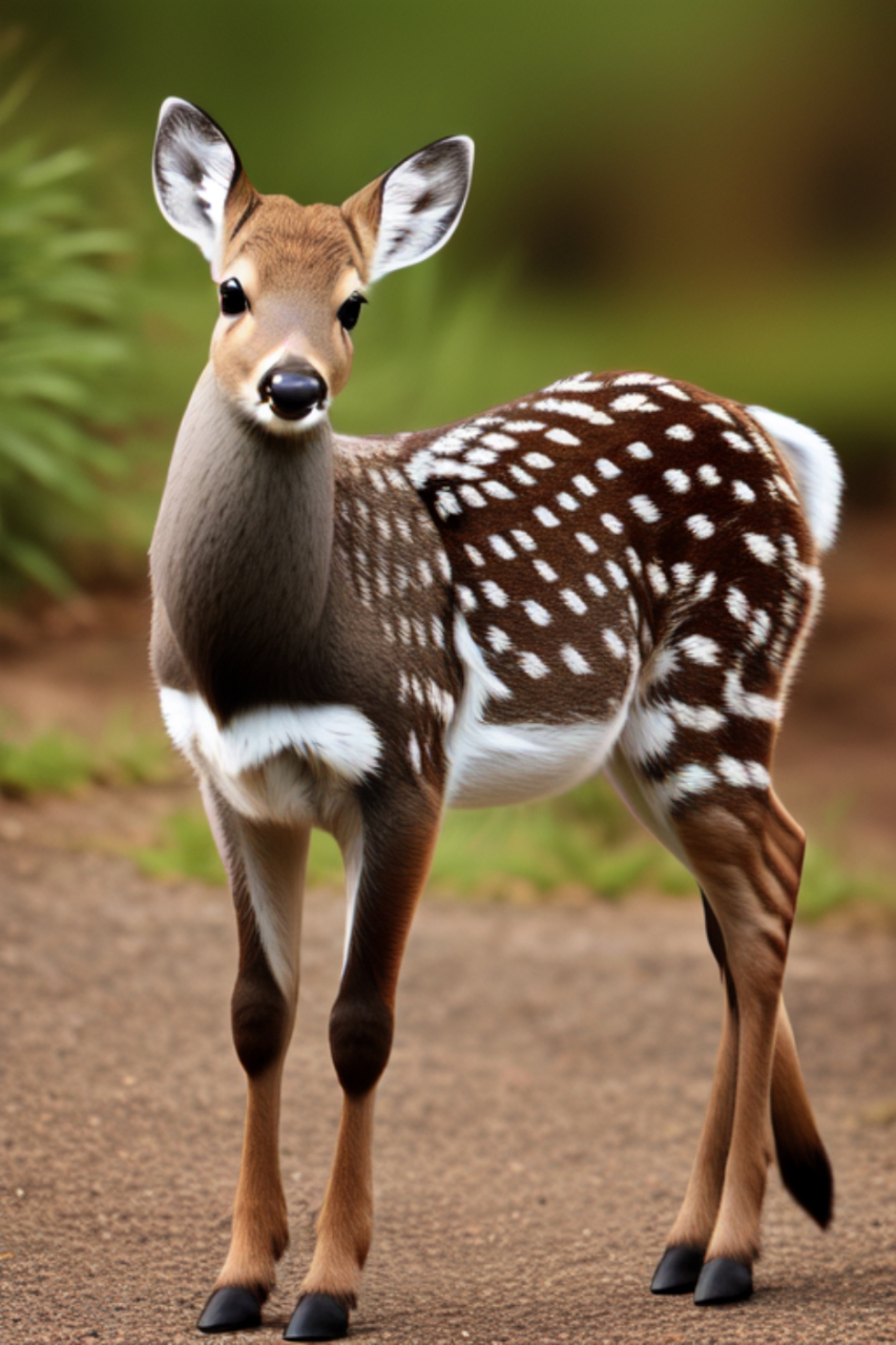 它们优雅地漫步在草地上,这些梅花鹿还小,鹿角还没露出来,等到再过些