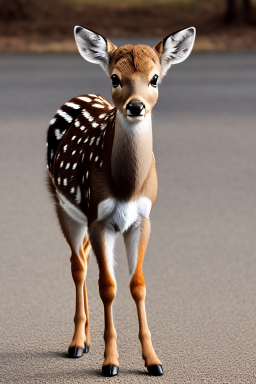 动物园里的梅花鹿很漂亮,看到它身上的梅花斑斑点点,心情瞬间变得美丽