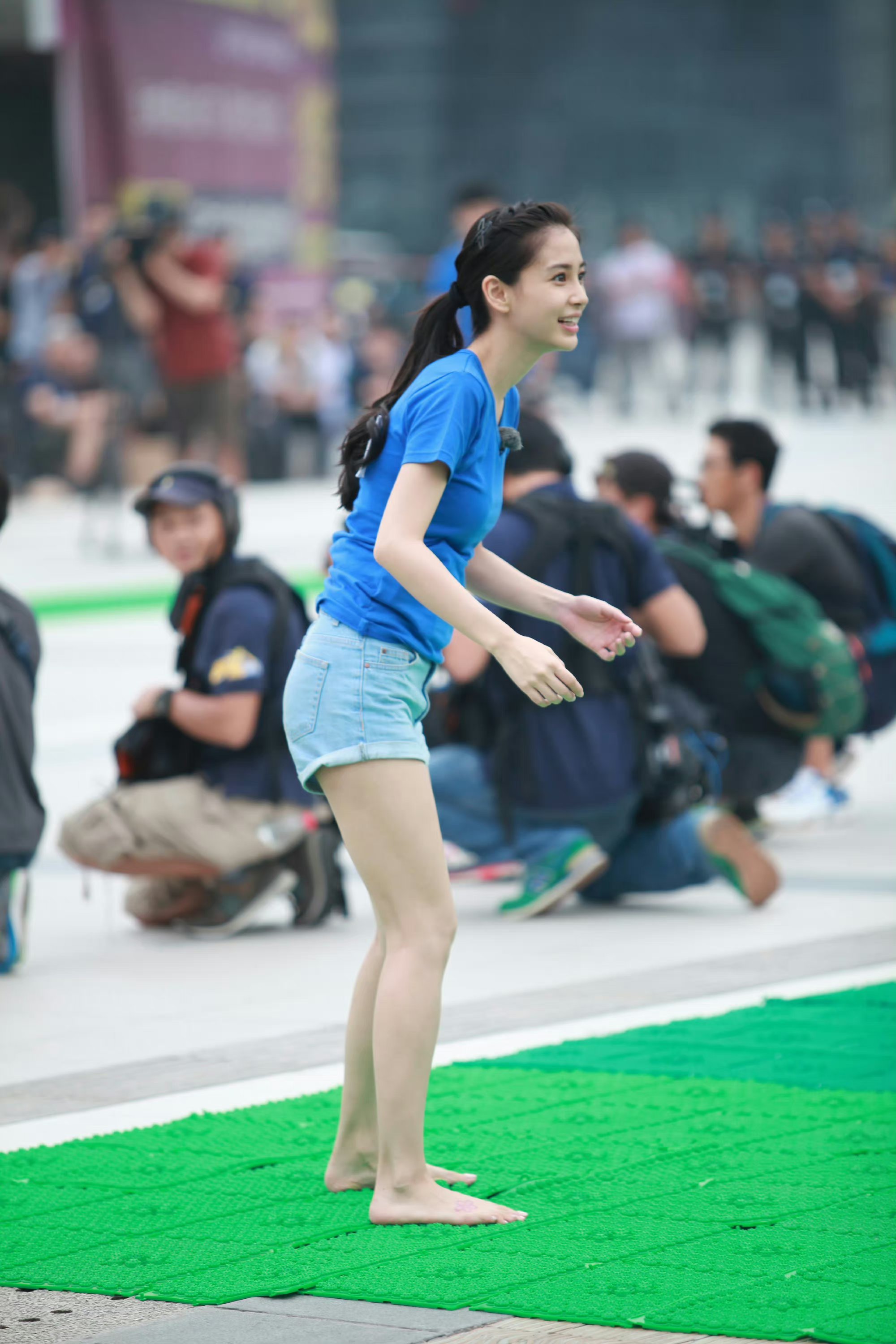 杨颖跑男名场面,主打一个率性而为.[吃瓜][吃瓜][吃瓜]