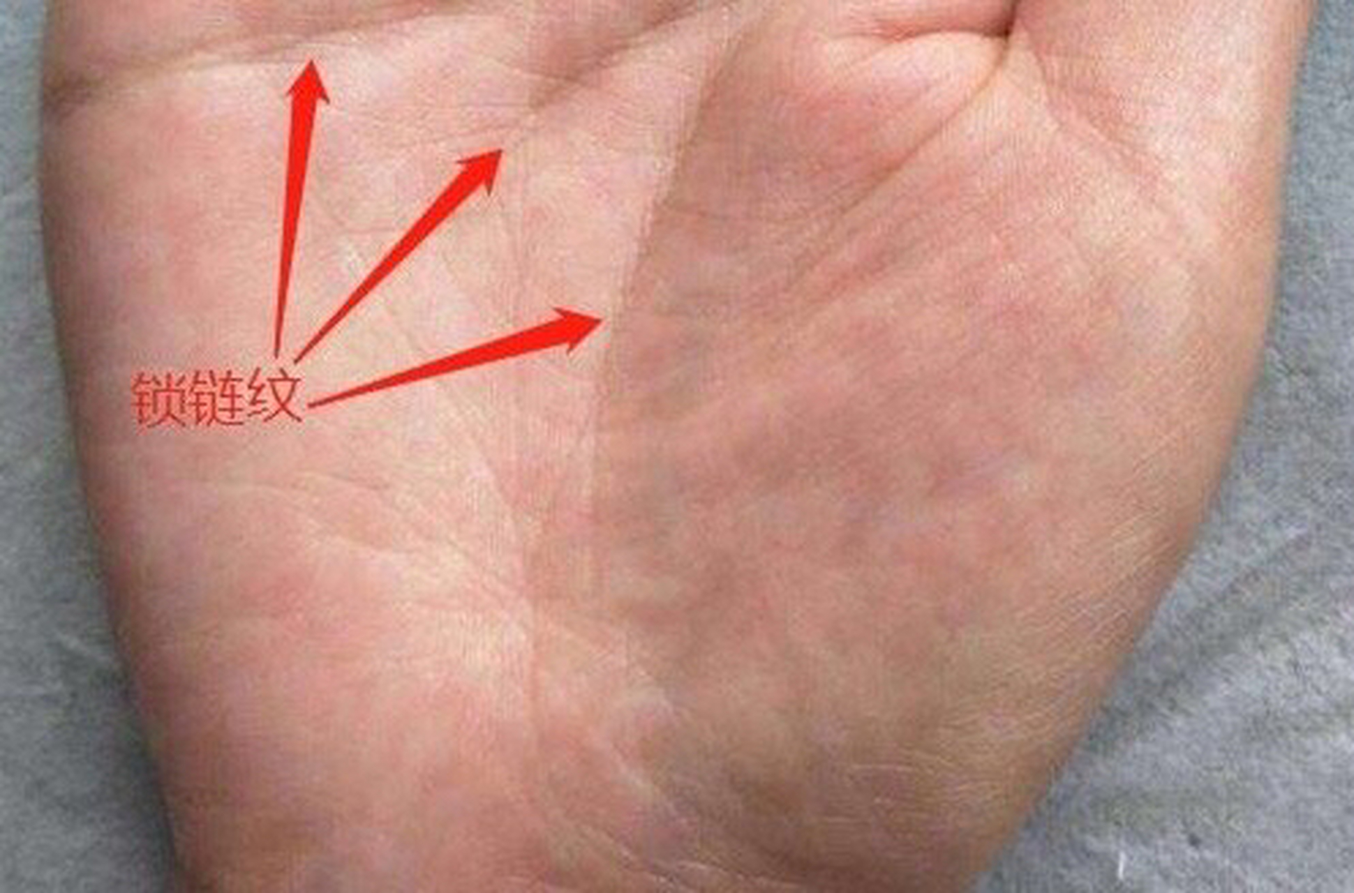 手相中如果纹中是呈锁链状,那都不是吉相,都是属于负面的纹路,不利于
