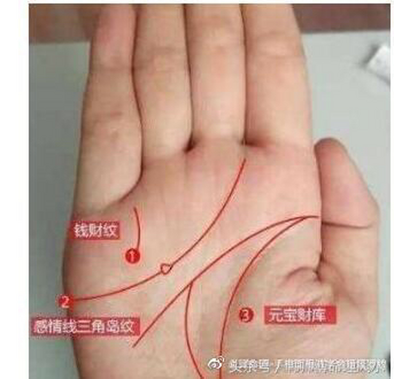 手相算命,1,水星线又称为直觉线,出现于尾指对下的水星丘,有清晰水星