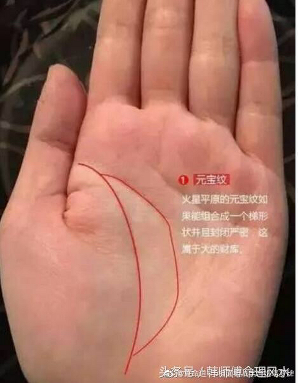 手相算命,1,在手掌上有一条线叫黑子纹,黑子纹一般