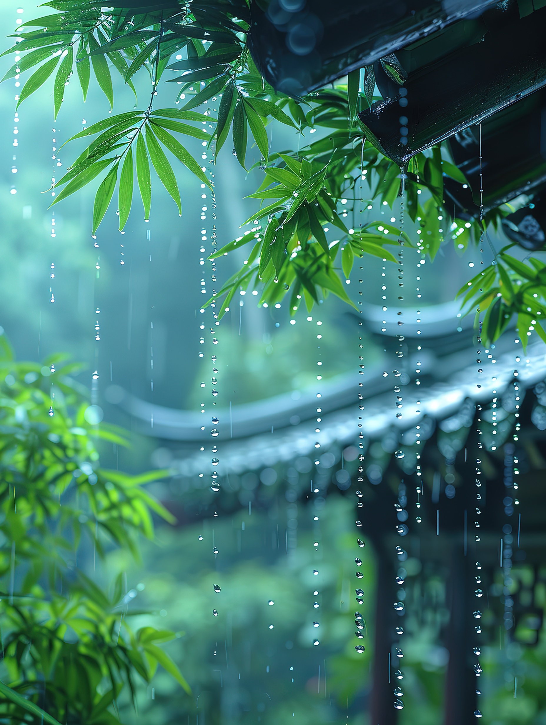 端午雨   雨是从汨罗江的云层里奔泻而下的神谕,挟着千年未散的兰芷香