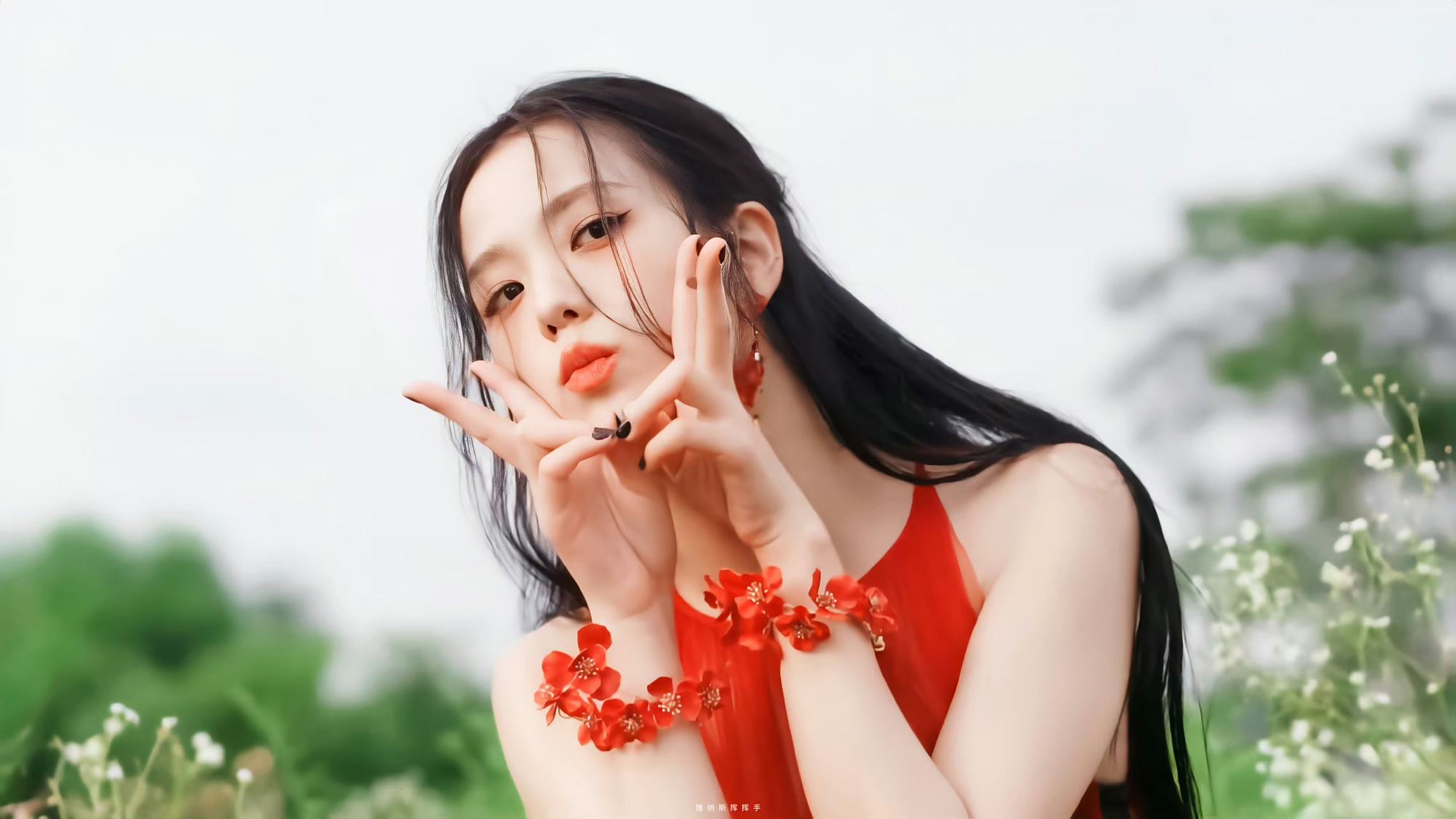 really love you[给你小心心][给你小心心]#金智秀jisoo# #blackpink