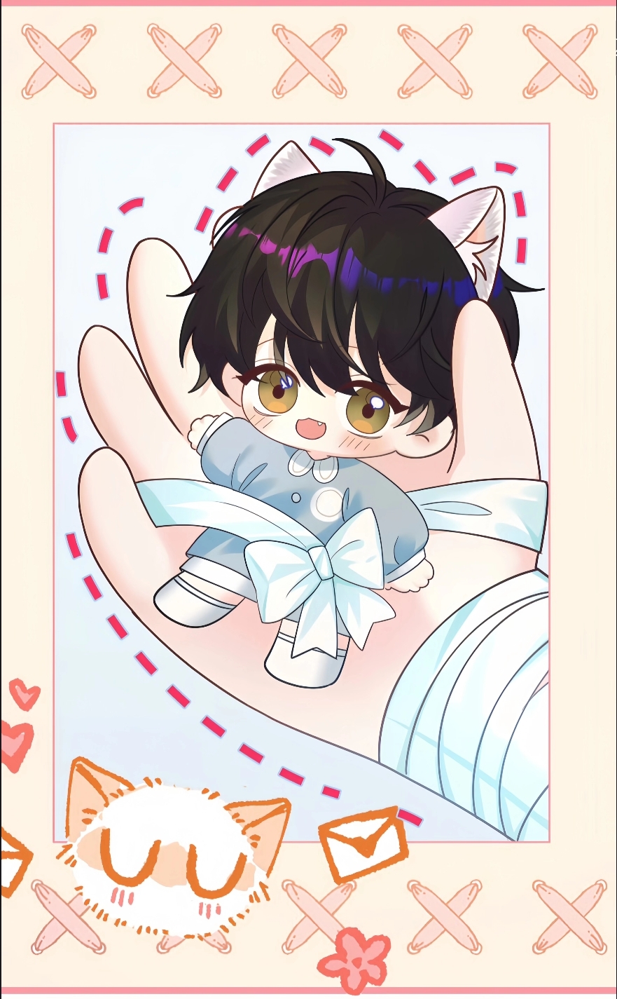 人鱼陷落全员官图～～ 好可爱!官方你是会做壁纸哒～～ #人鱼陷落