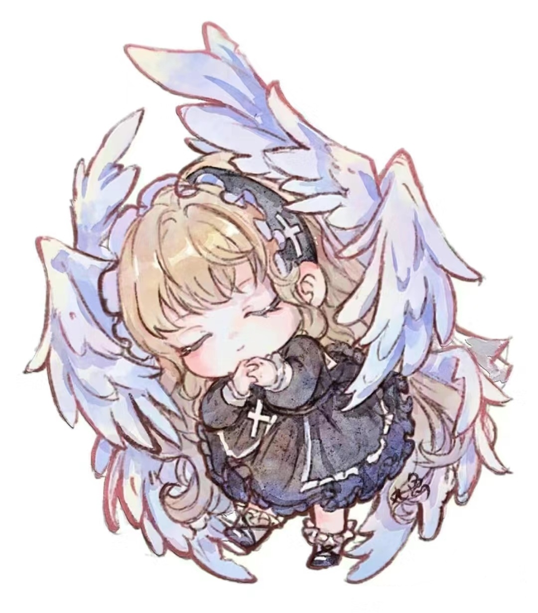 惊封小人啦啦,佳仪好可爱～ 画师:丸鱼 #我在惊悚游戏里封神