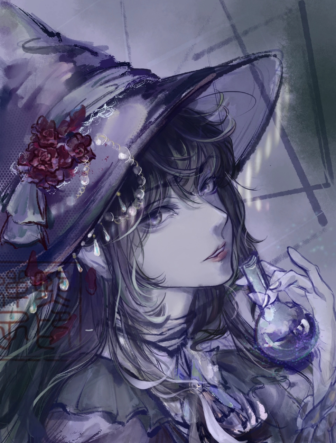 女巫说,今晚可不是一个平安夜 (禁忌女巫刘佳仪) 画师:蝉熙子 #我在