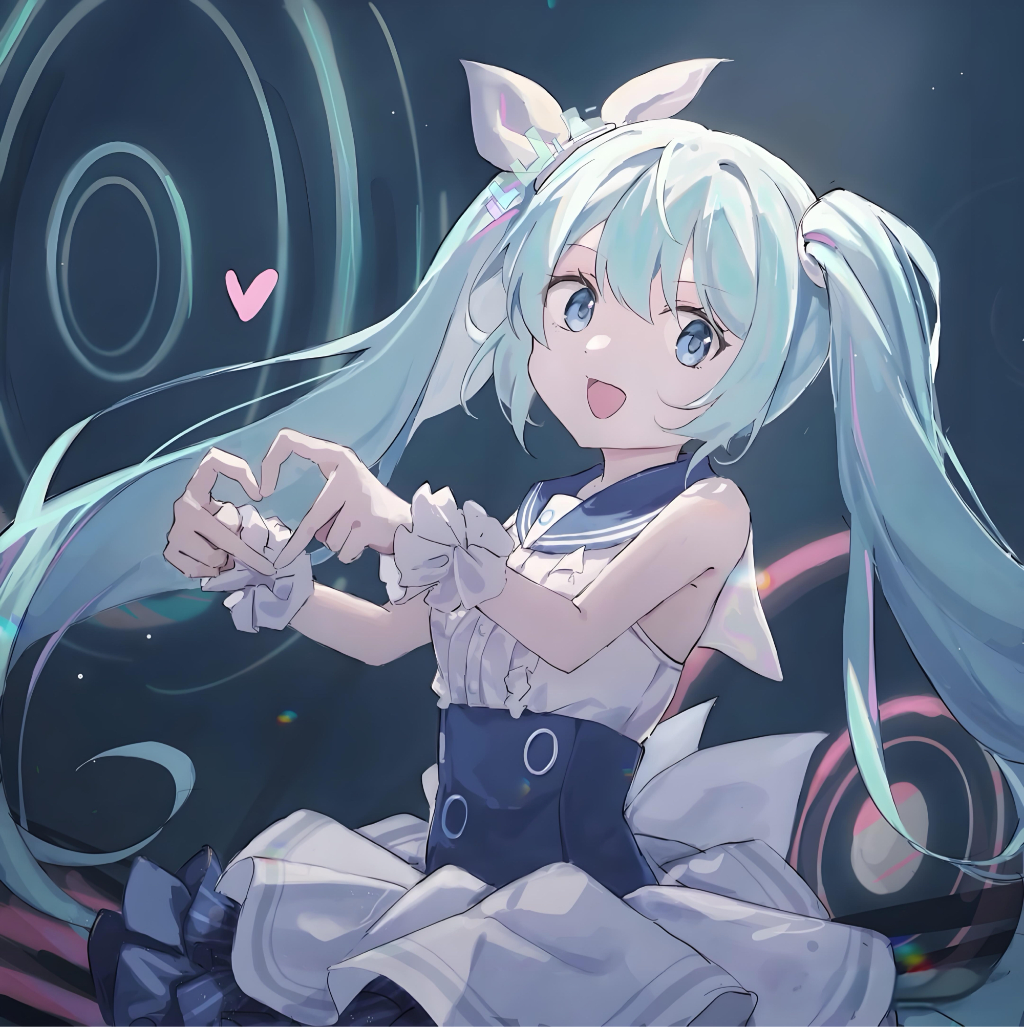 初音头像超清图片