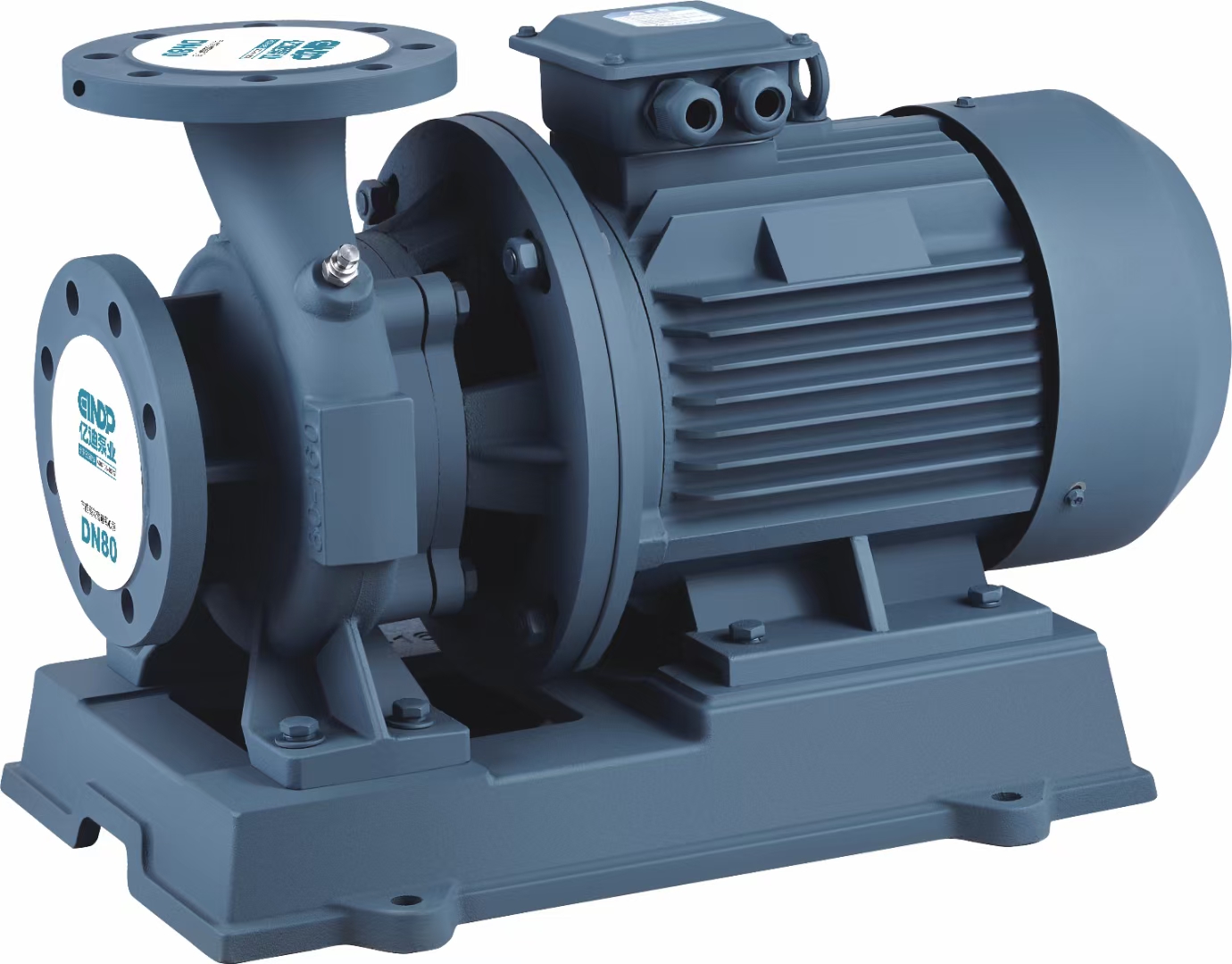 这电机看起来真结实,适合各种场合使用呢!