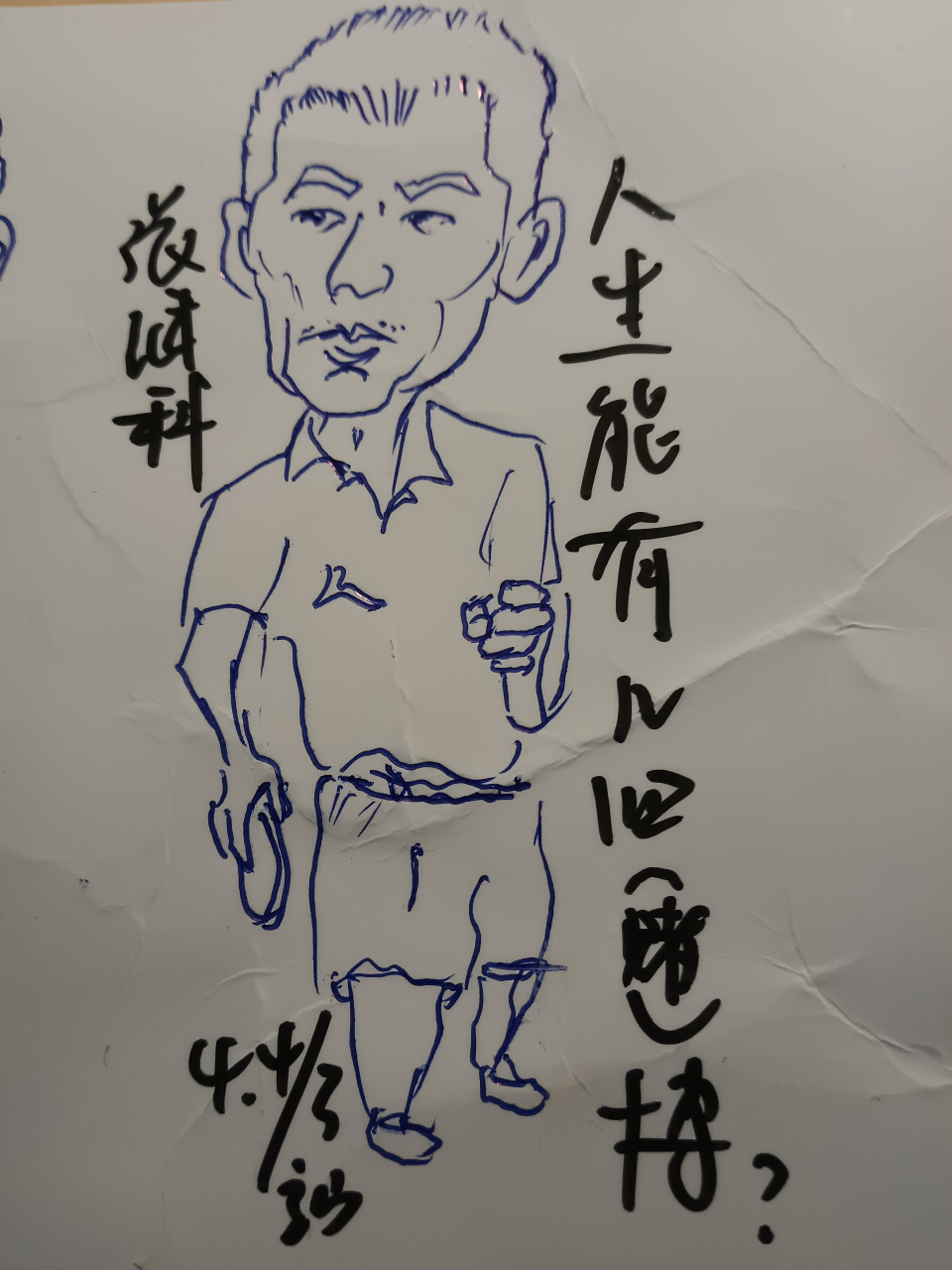 张继科的简笔画图片