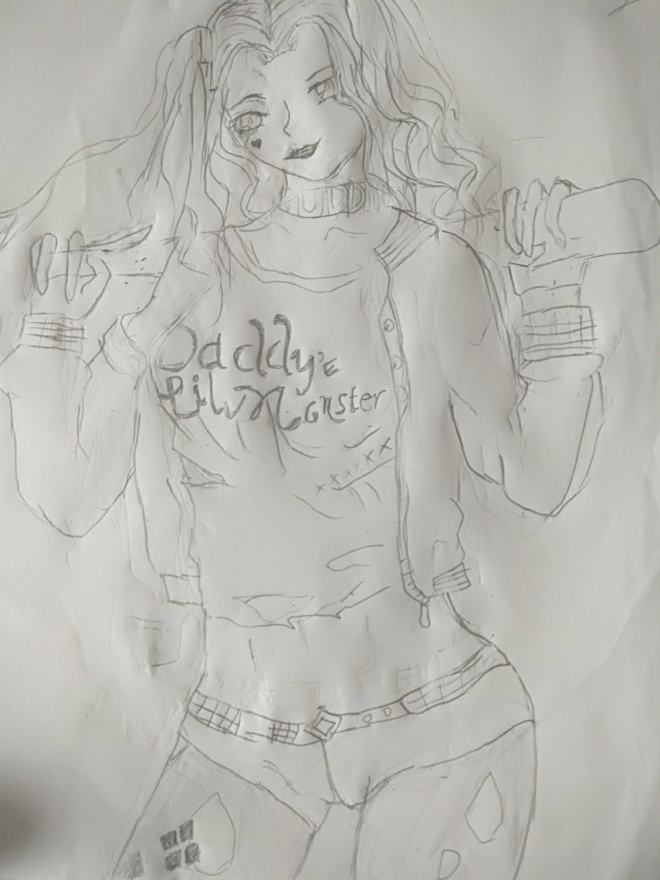 小丑女:哈莉.奎因手绘画