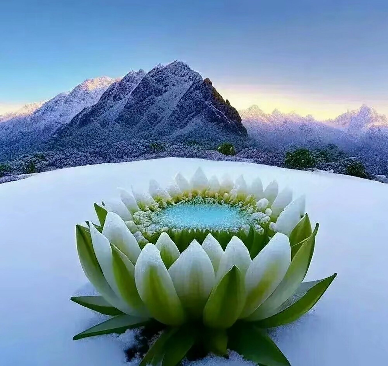 3,永恒的爱情:蓝莲花还象征着永恒的爱情          4