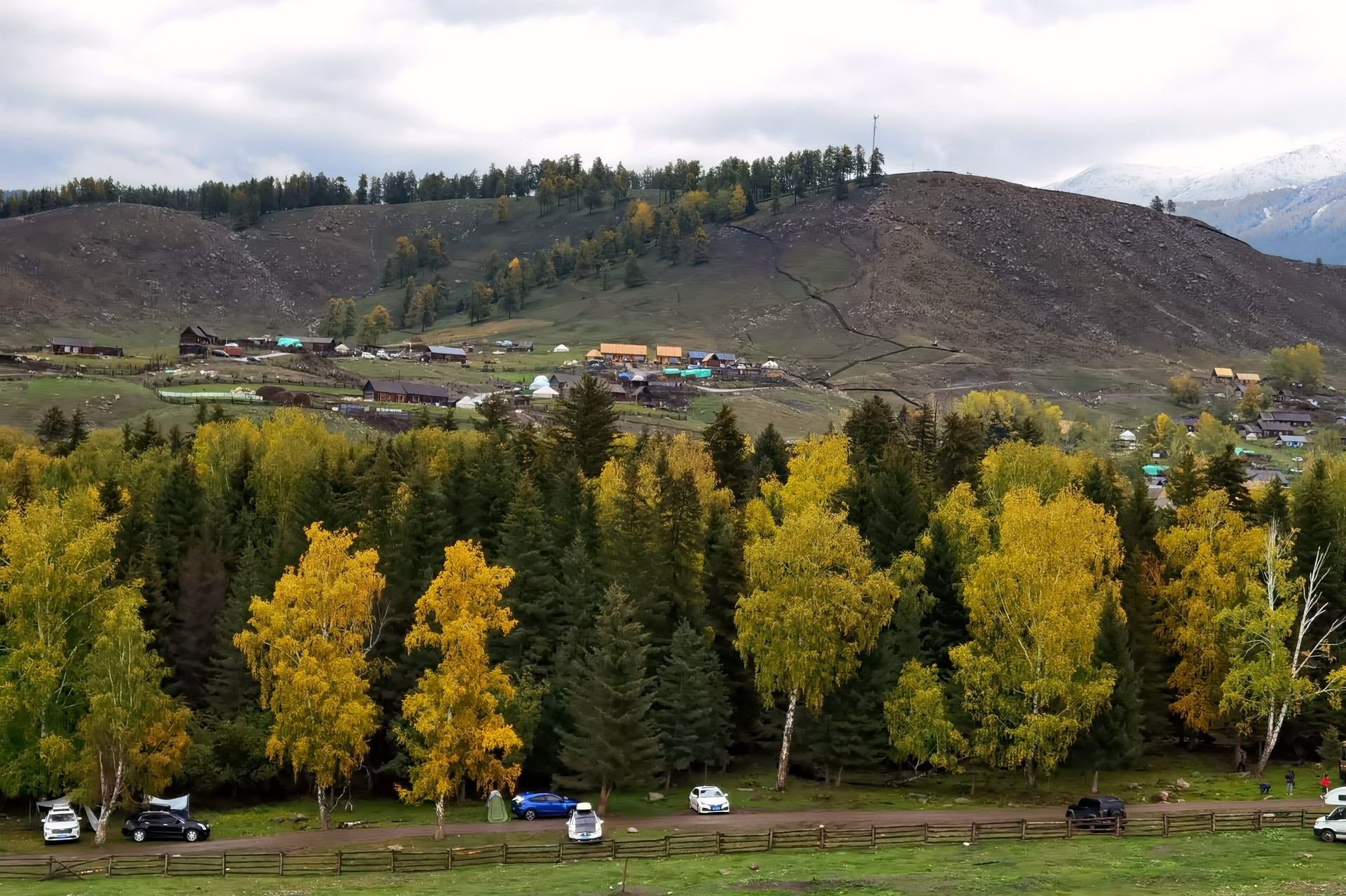 喀纳斯白哈巴村.