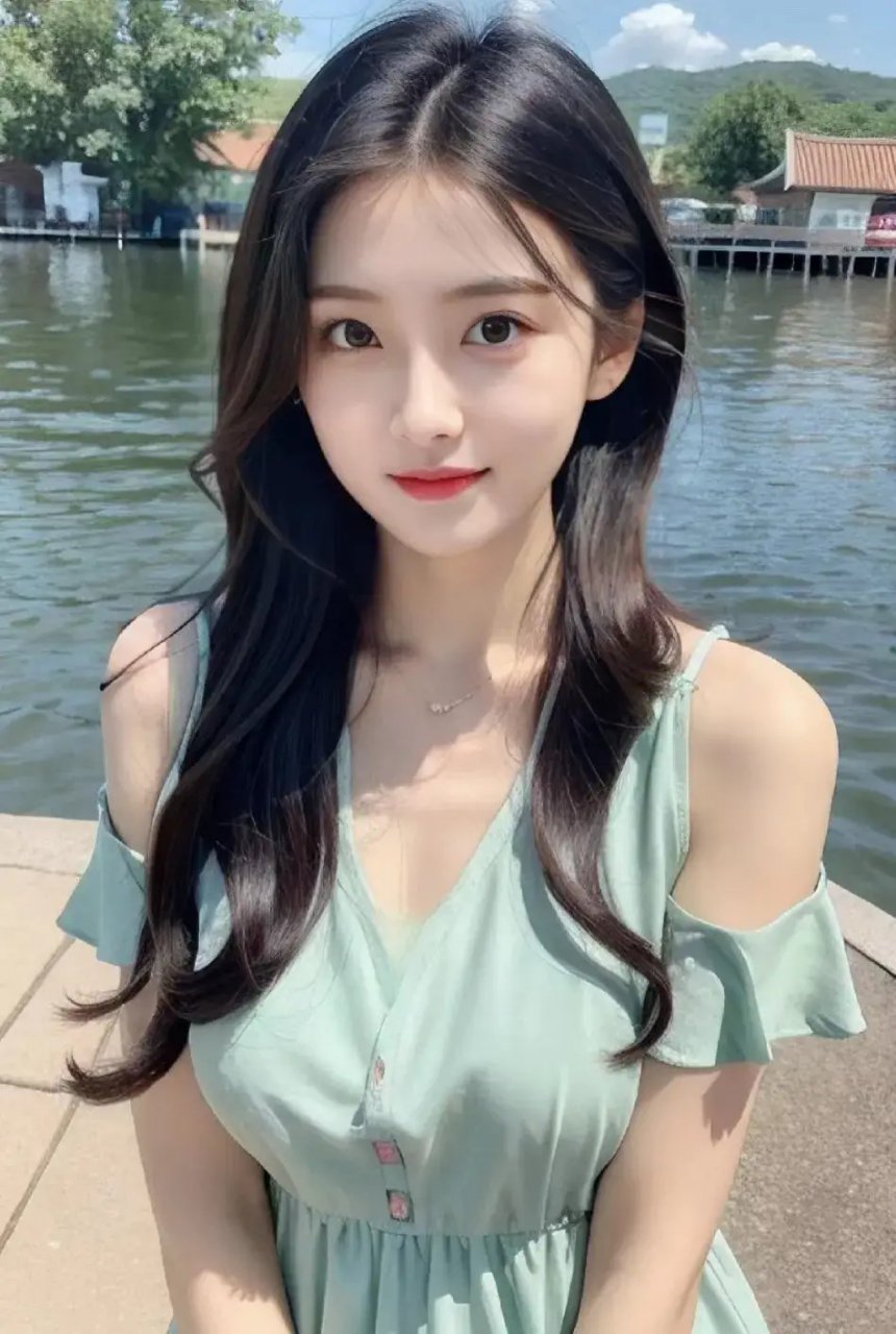 我要上热门# 《姝丽婵娟》 清逸秀出婉若花,俊俏佳人美静雅.