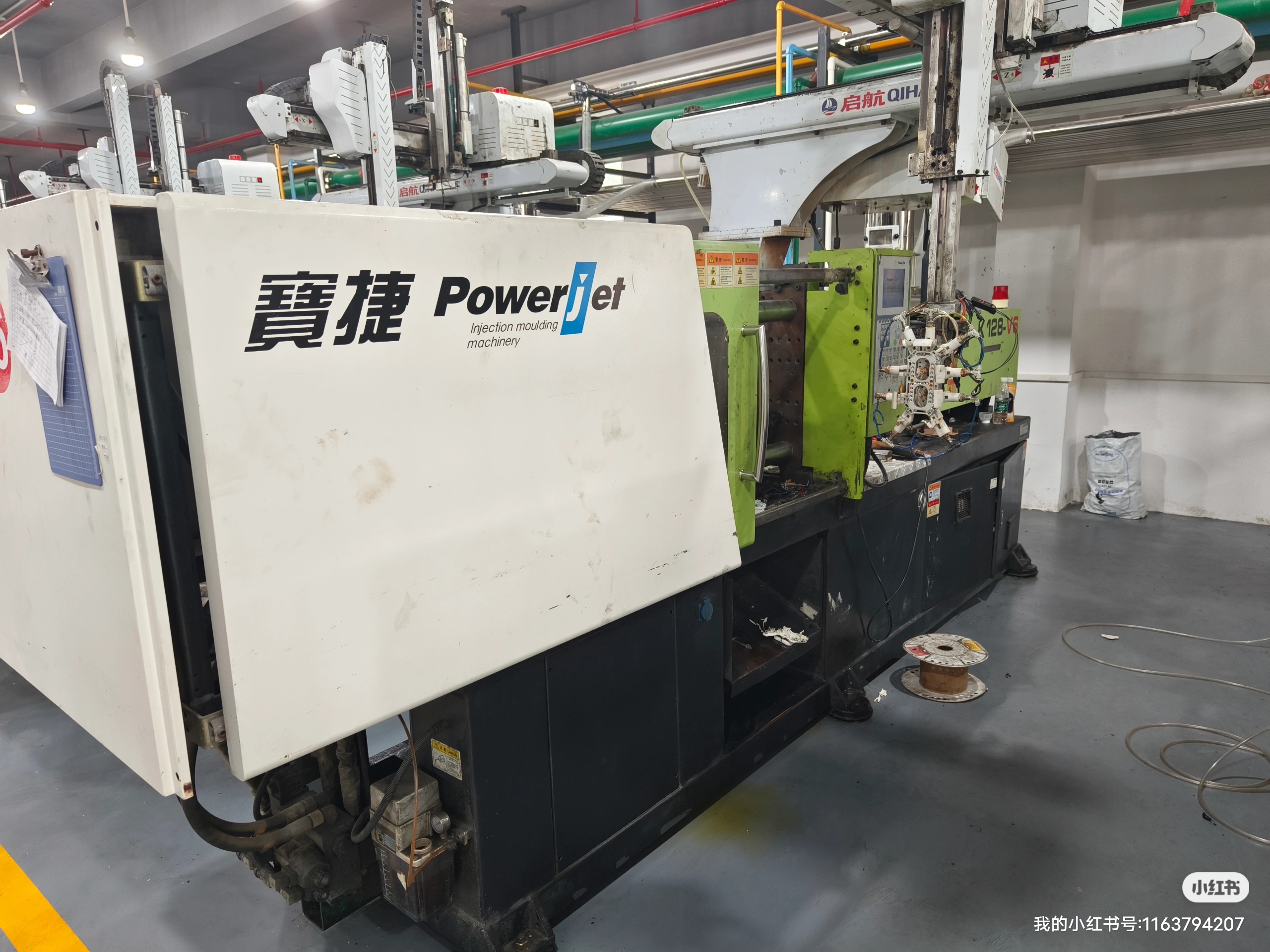宝捷注塑机126伺服变量各几台 工厂生产中 优惠处理