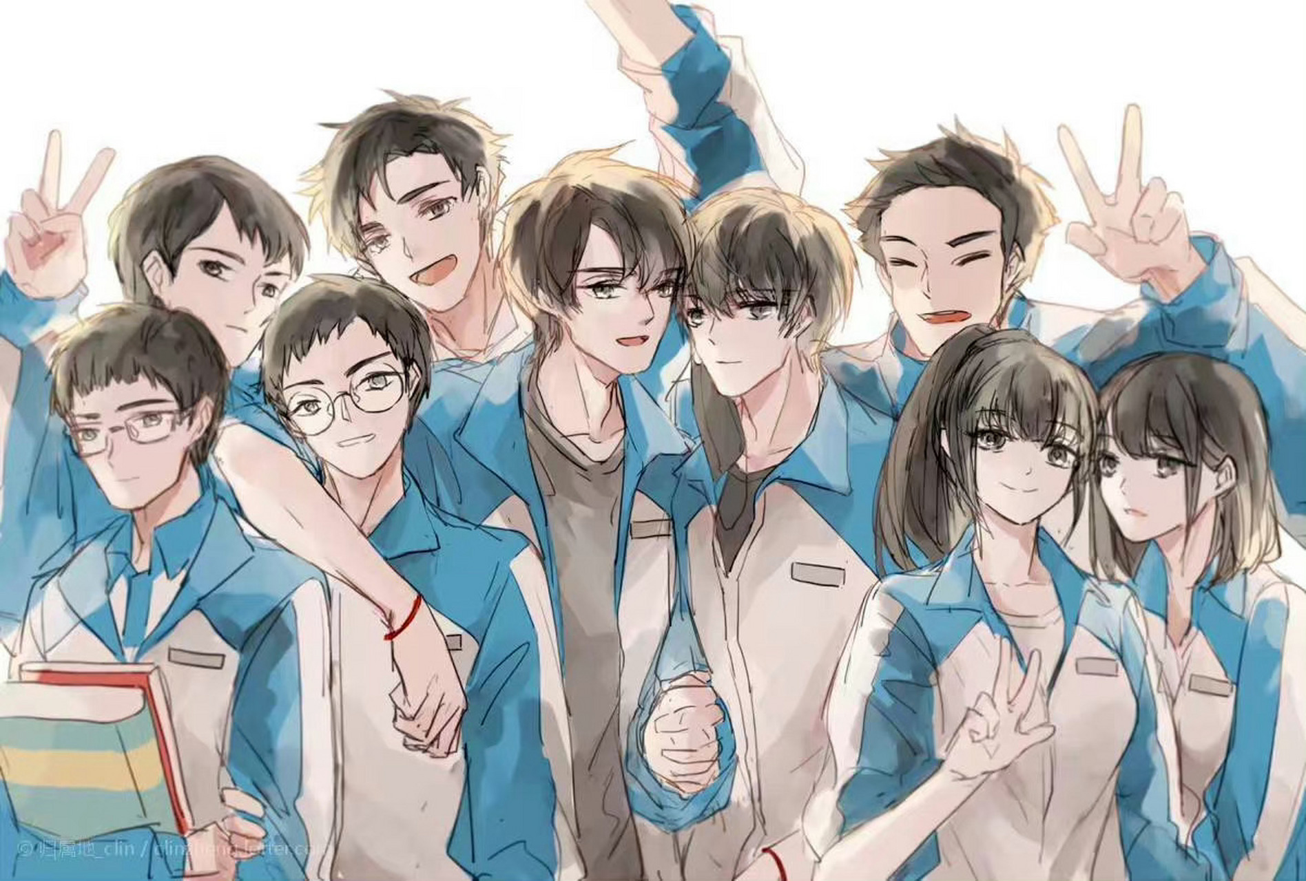 图片出处请看右下角#伪装学渣