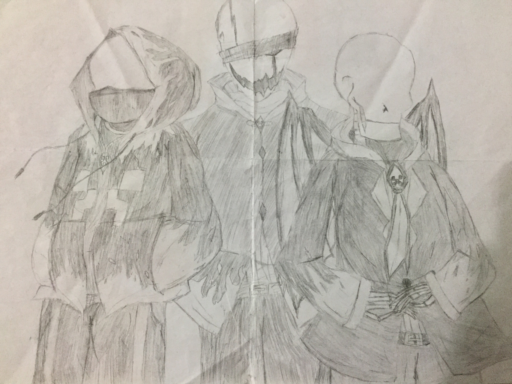 undertale au 【gasterbrine】blackunknown《黑色未知》(和m c有