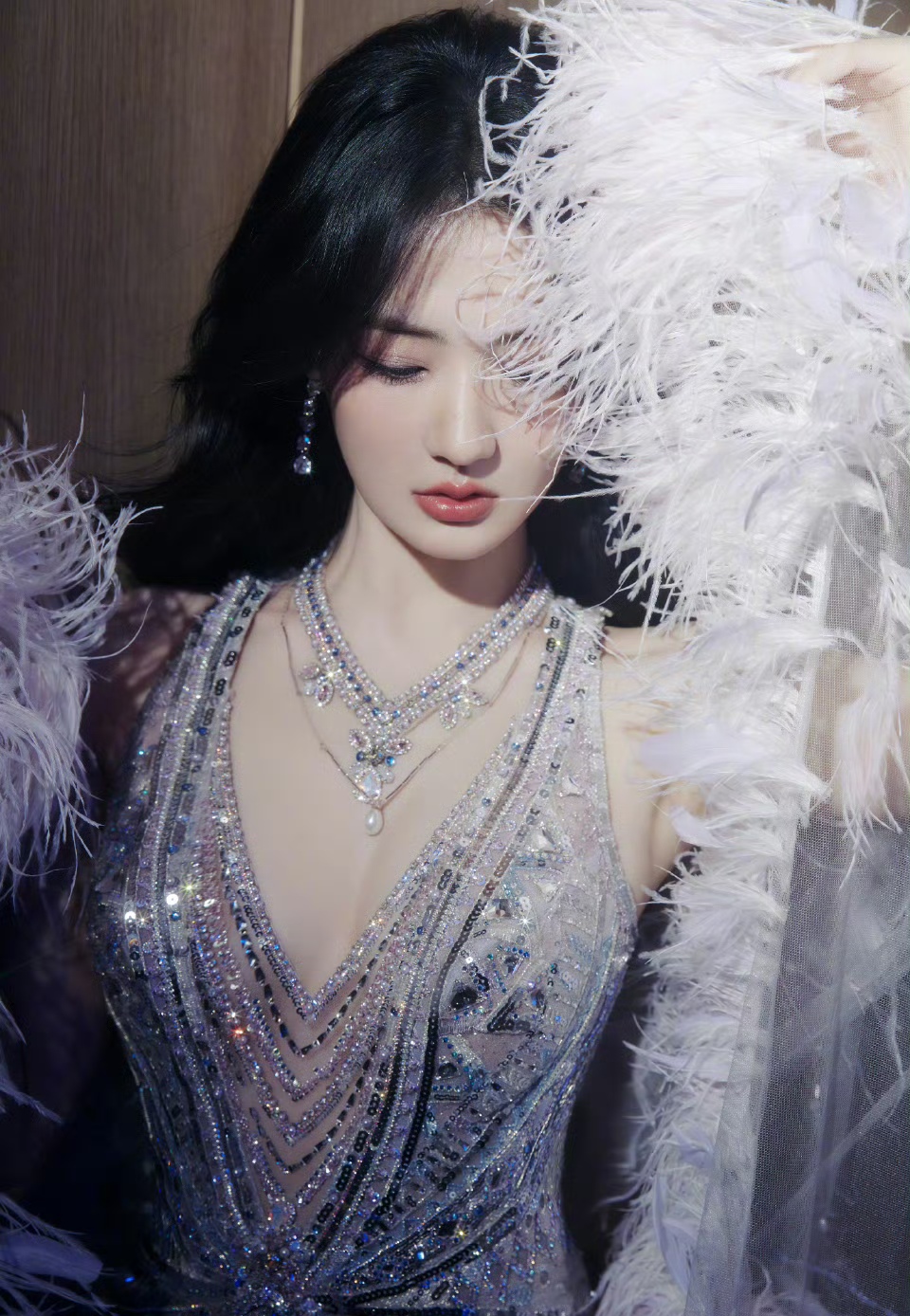 91徐璐,港风风格礼服造型97   7815也有点民国时期的风格