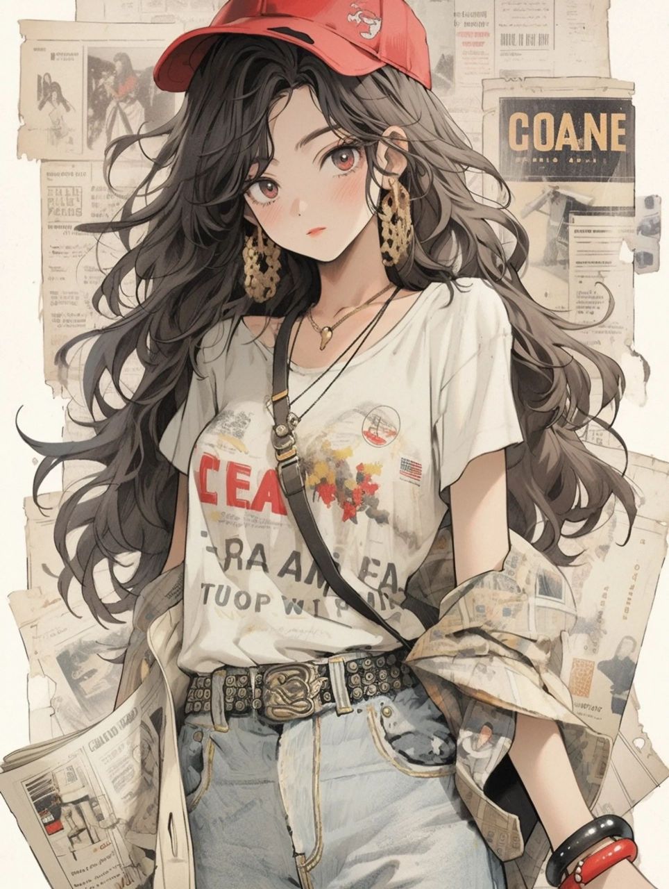 热爱ai生活季# 港风复古女孩