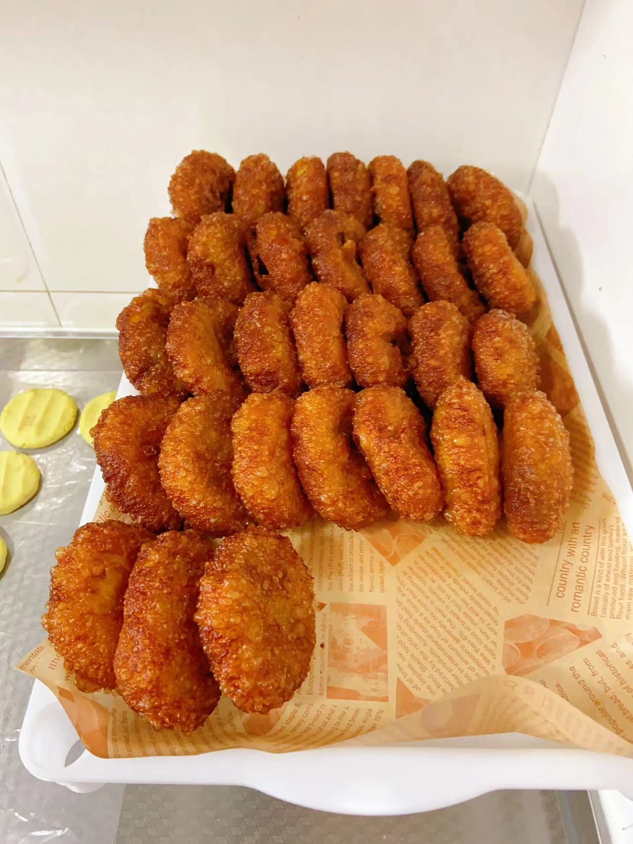 黄米面油炸糕.