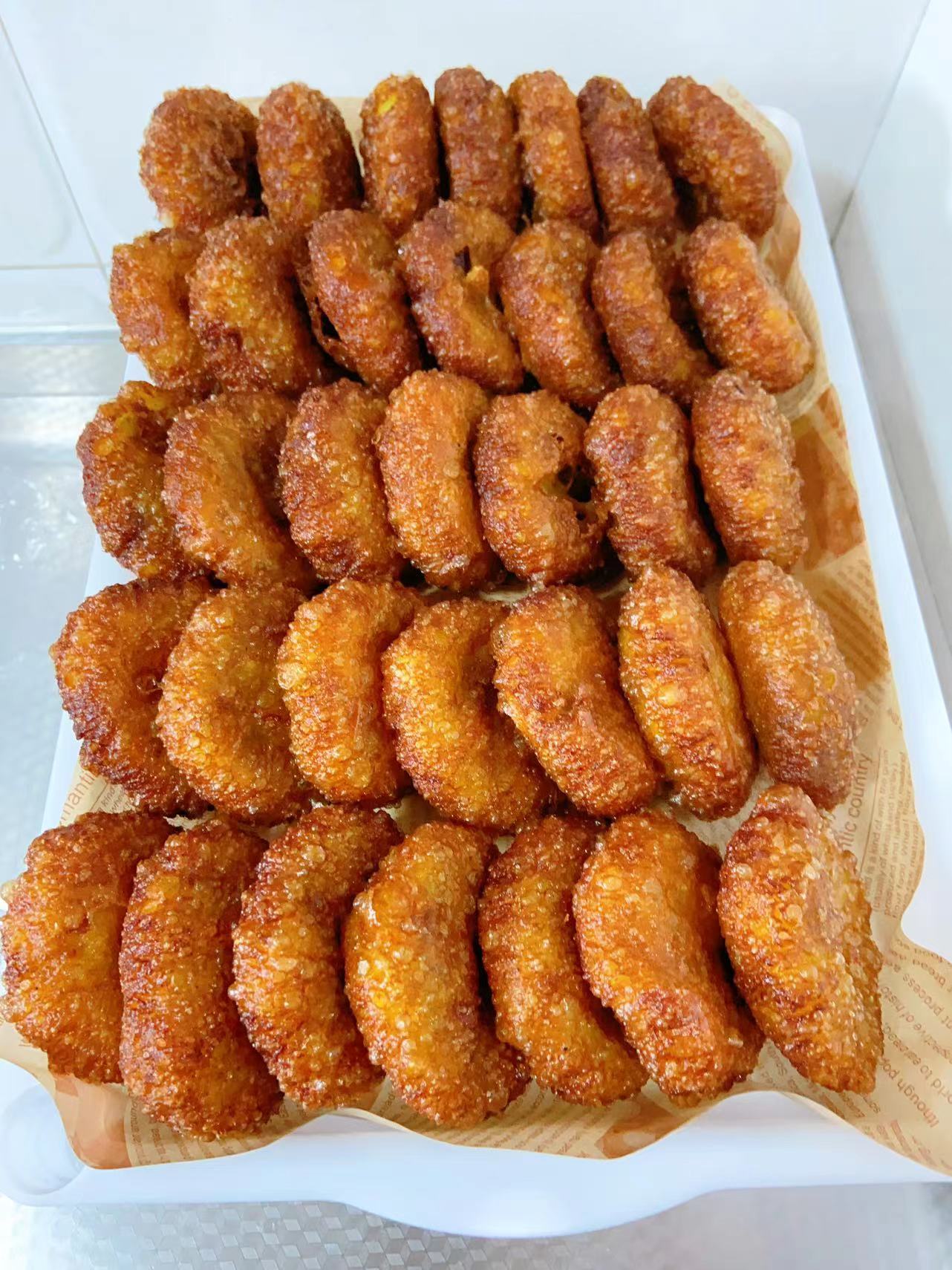 黄米面油炸糕.