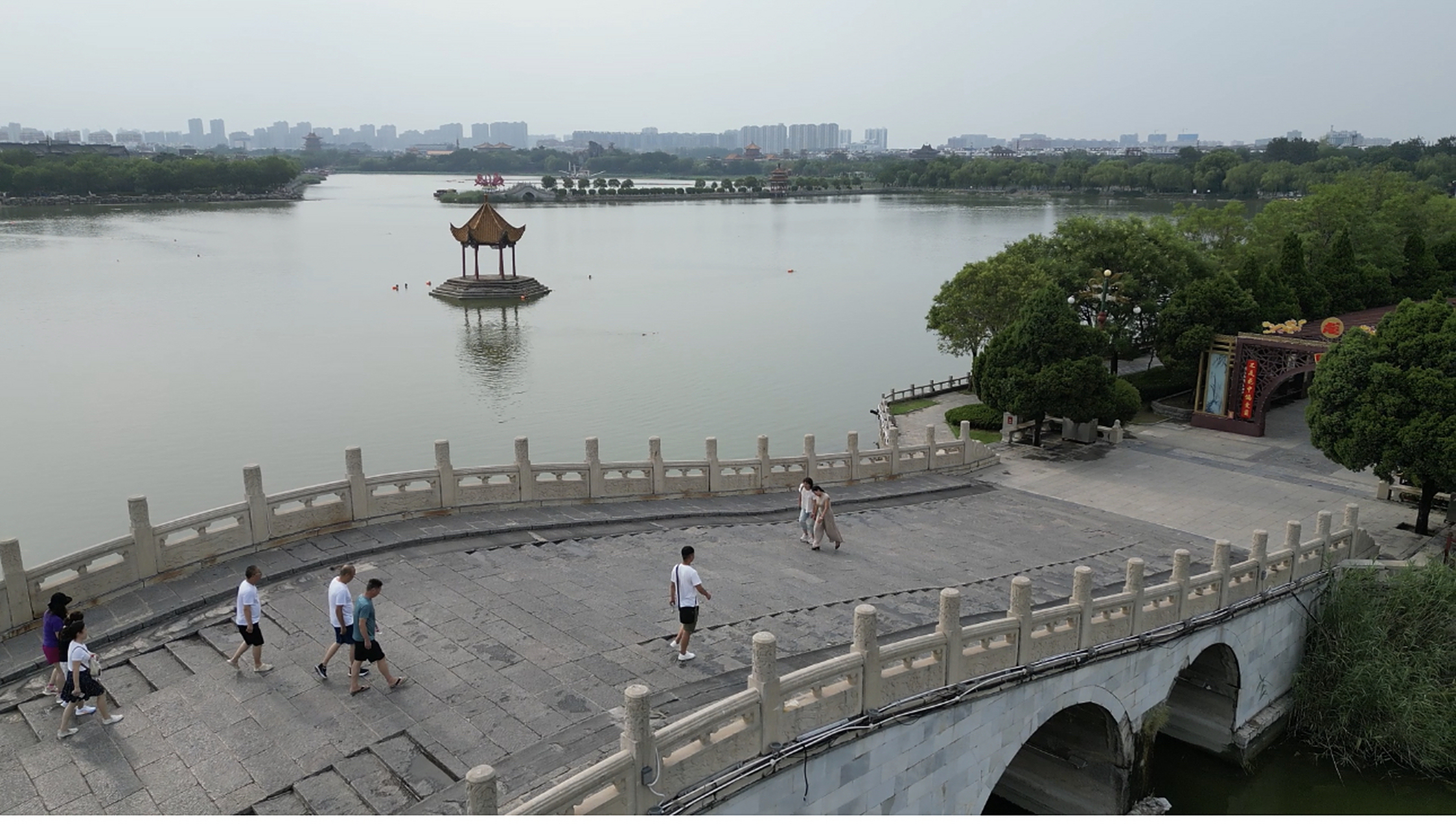 开封旅游# #龙亭公园