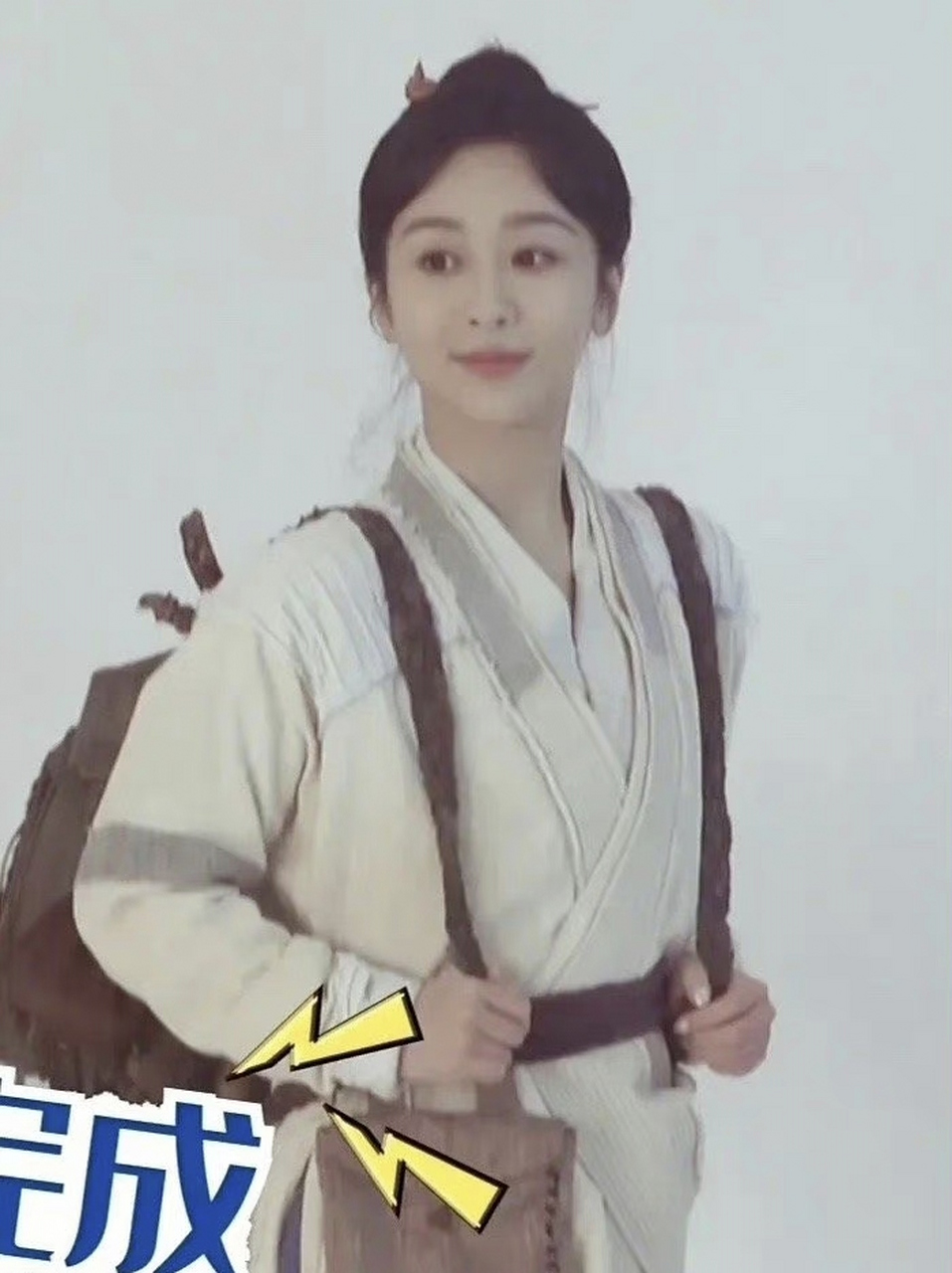 《长相思》里杨紫饰演的玟小六原定妆照,小六好可爱啊