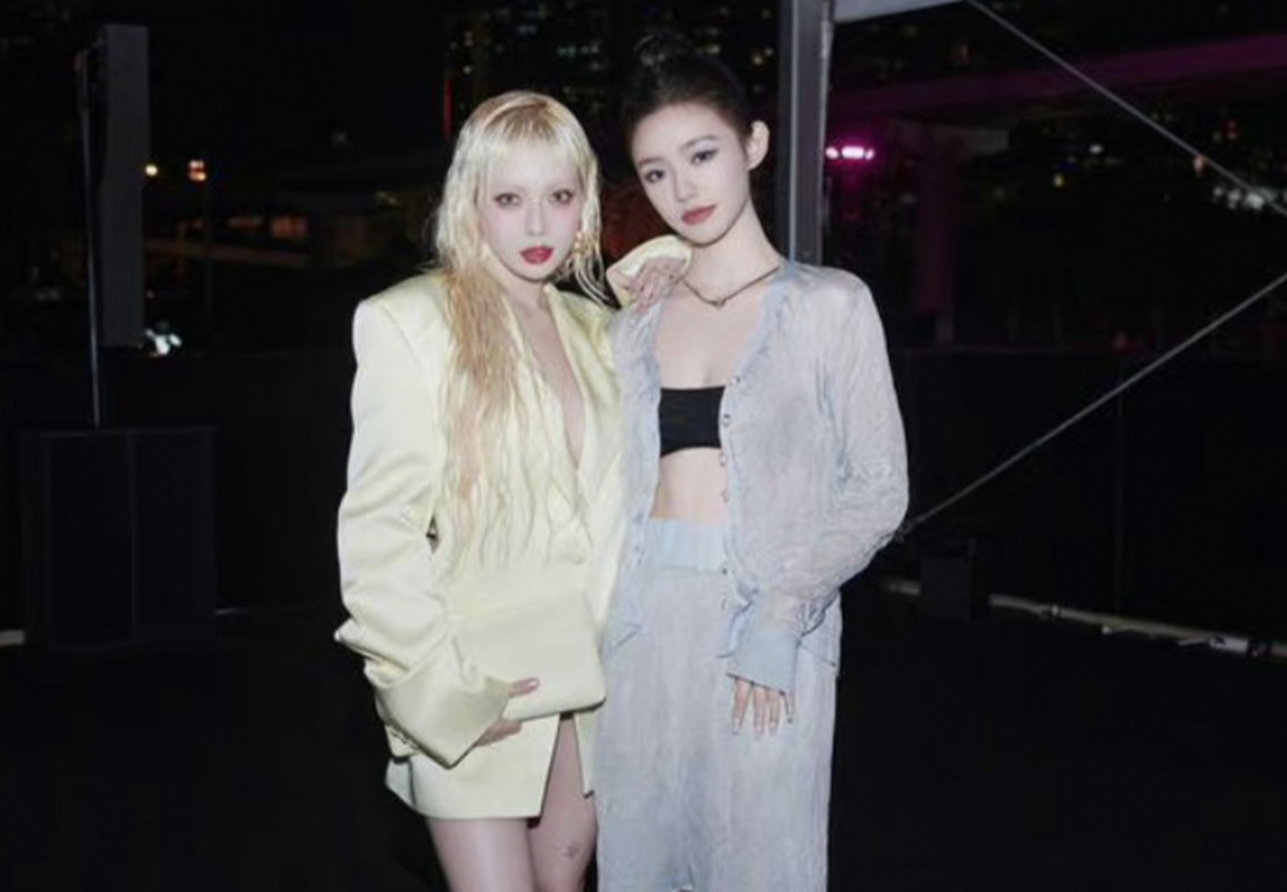 林允简直就是合照杀手,终于get到了她的颜值了