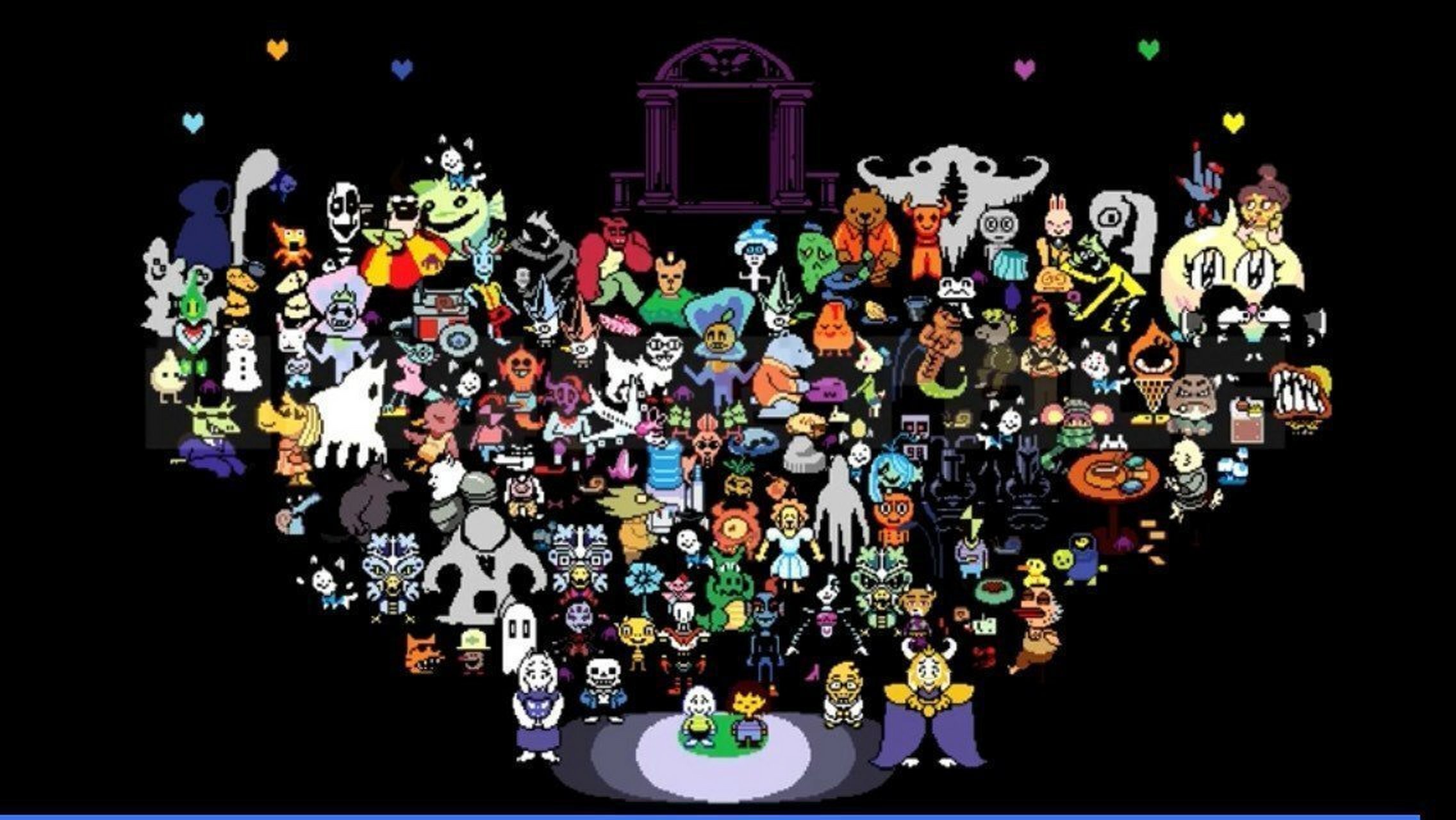 传说之下,全家福