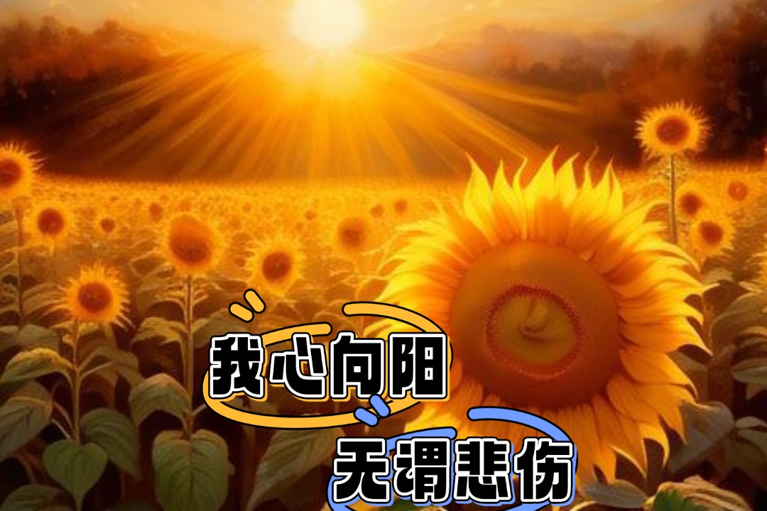 97心若向阳,无畏悲伤.