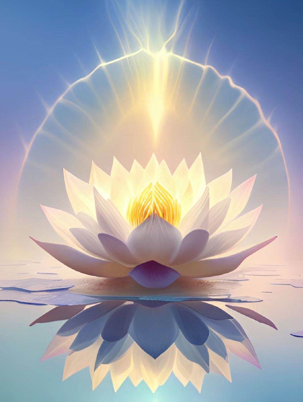 背景图净化灵魂的图片唯美佛光图片唯美能量荷花图片大全莲花托着佛光