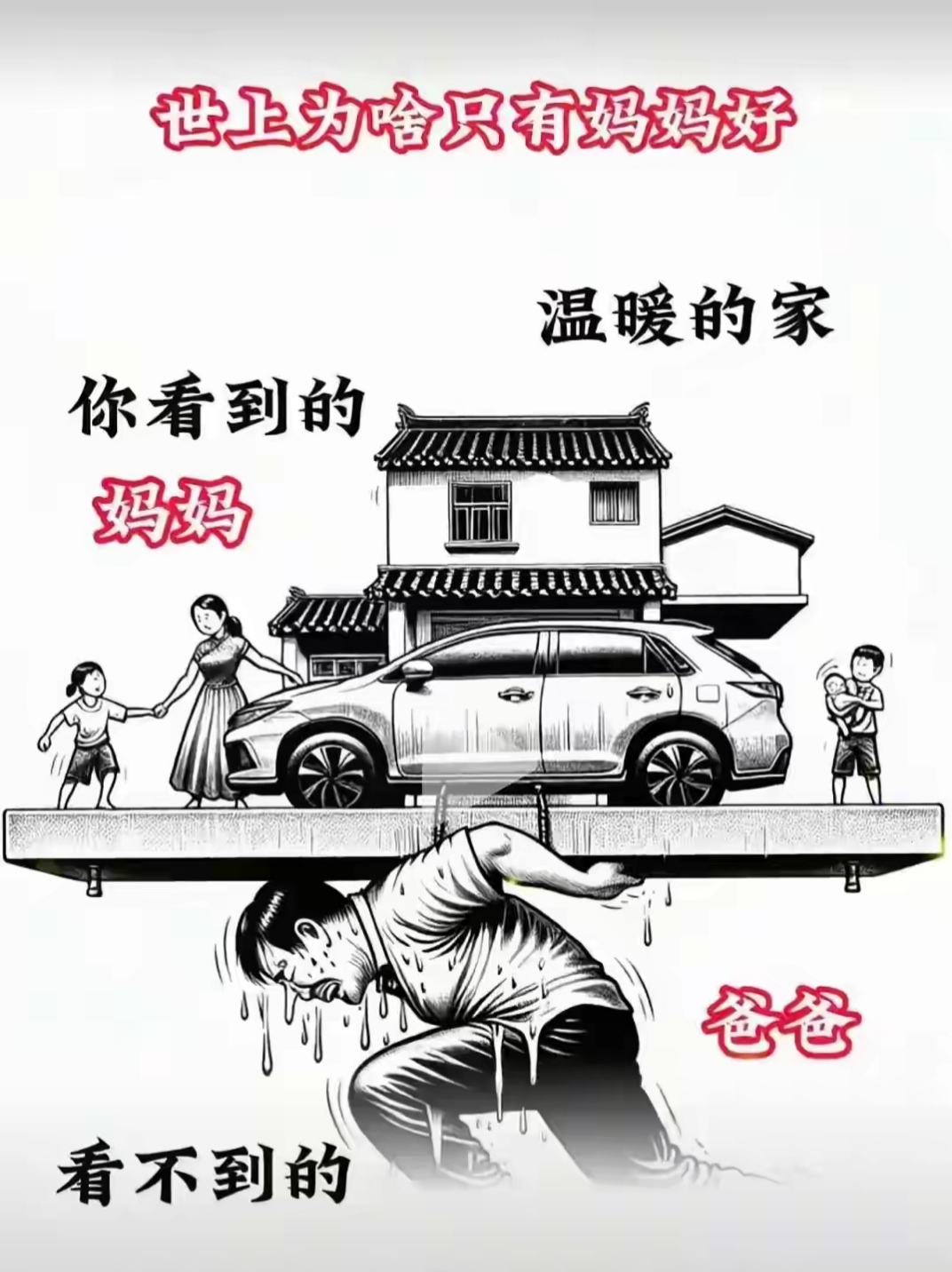 父亲承受着一切,撑起一片天,他们默默的付出,在父亲节来临之际,预祝