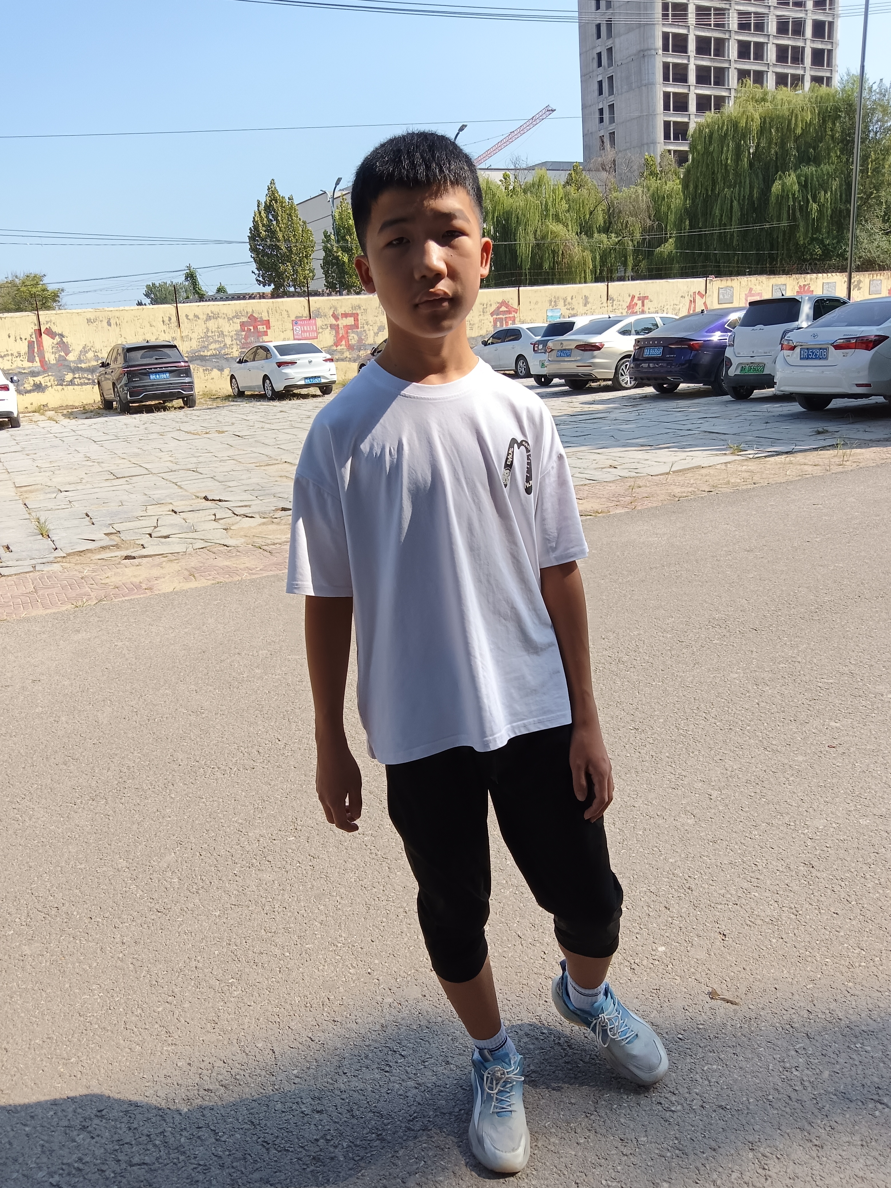 二十多年后,陪大公子踏入初中校门,心中难免泛起丝丝离愁别绪