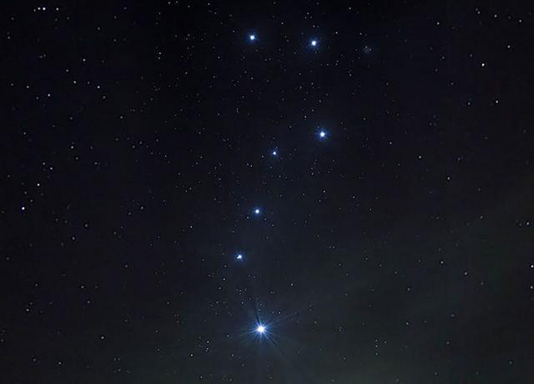 以前上学的时候学到北斗七星,人马座,射手座,还有启明星,老师就会让