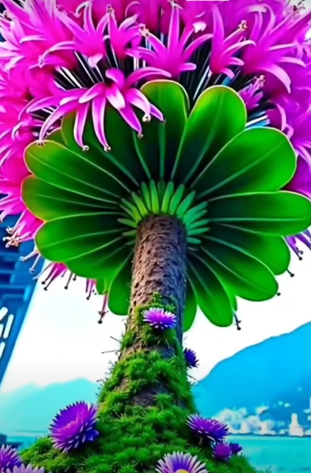 这些花像是从童话里跑出来的!