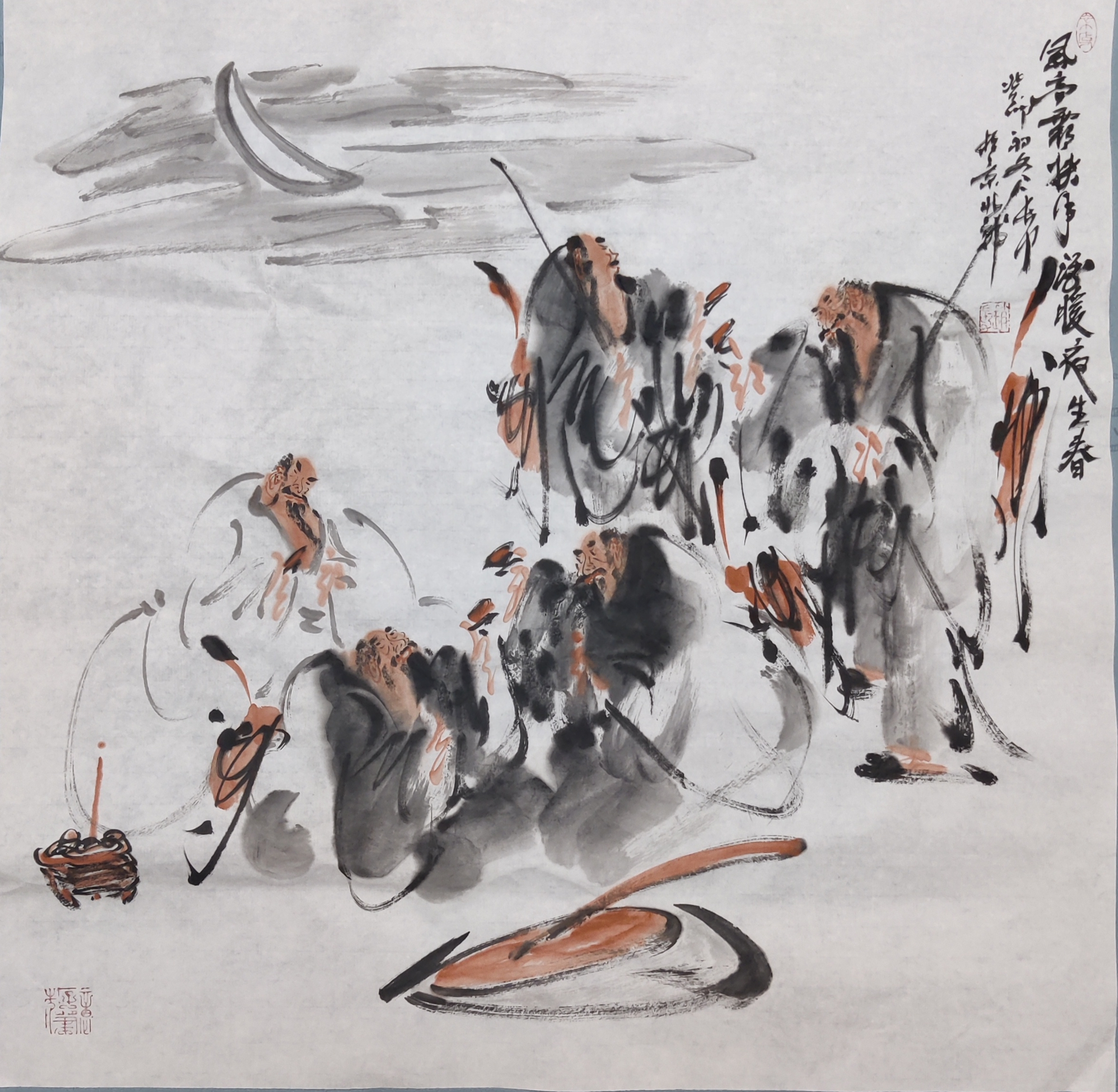 山间水墨画,品茶论道,静享和谐时光.