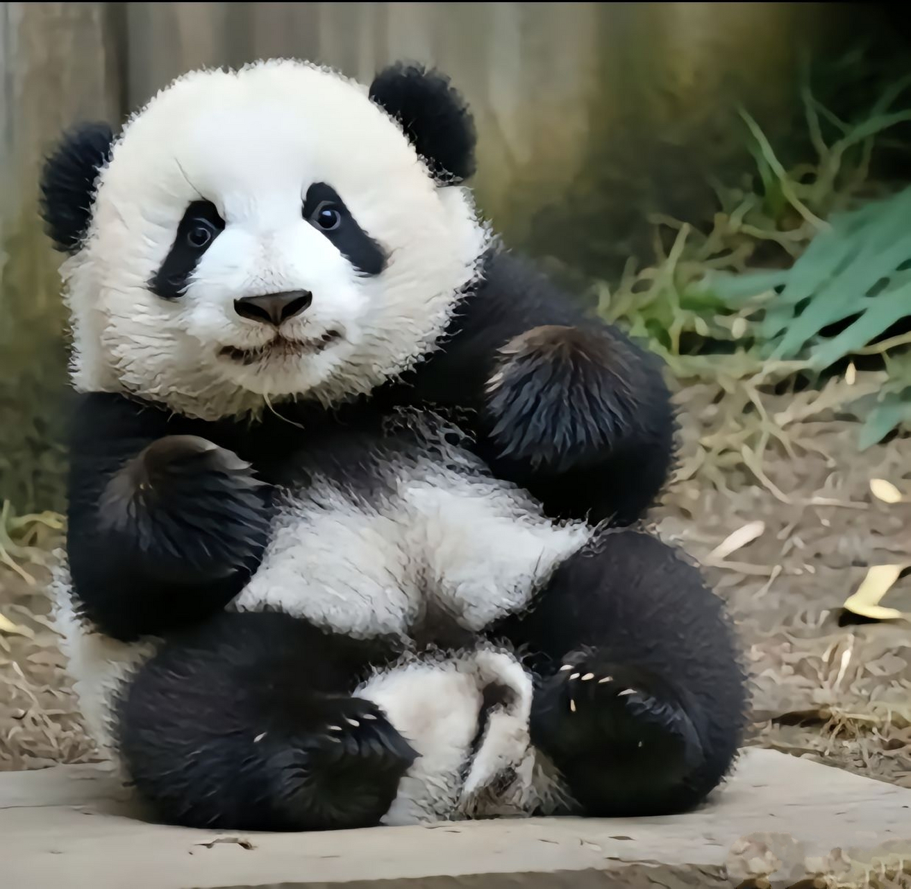 熊猫小时候的样子图片图片