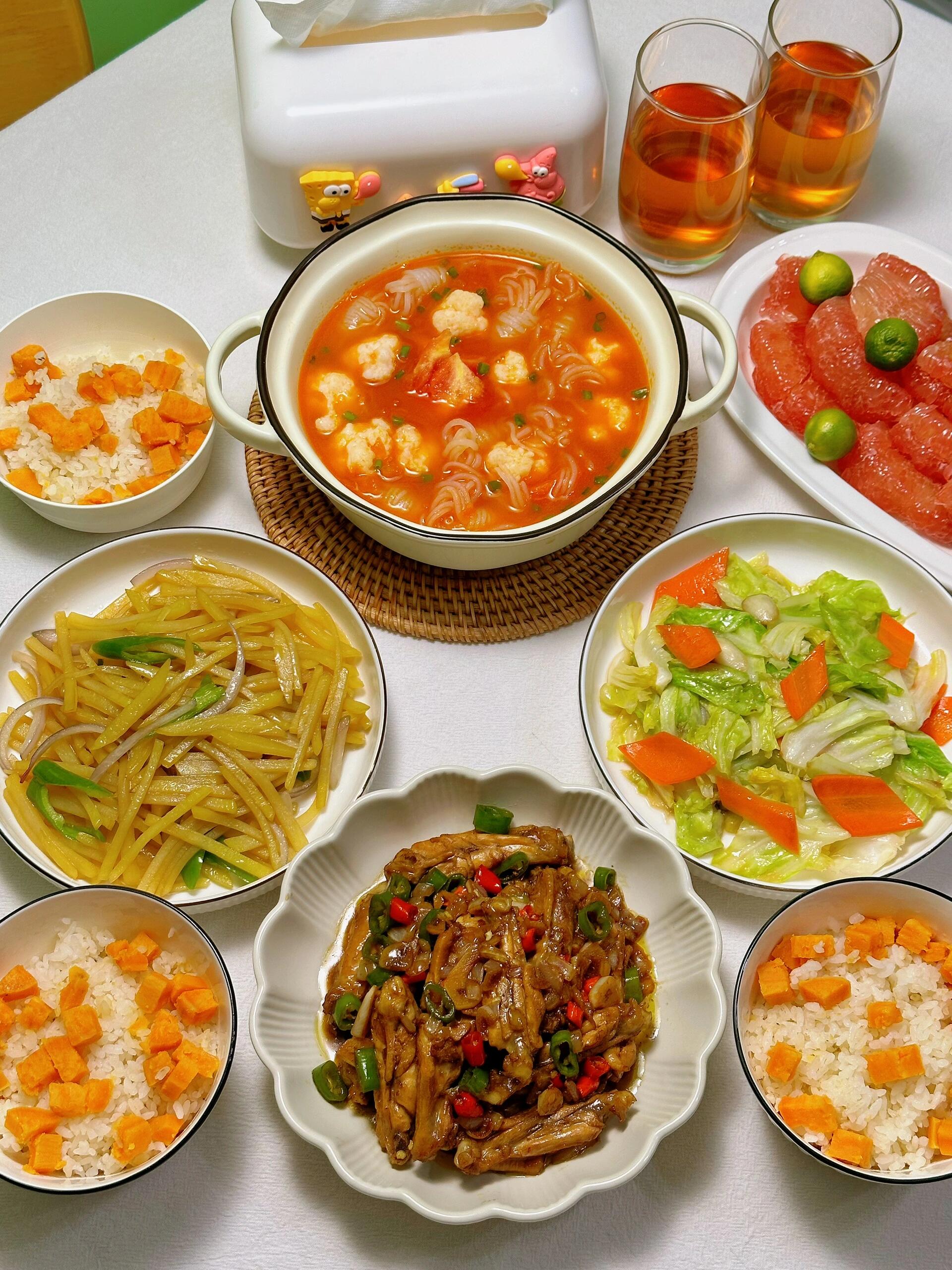 三人晚餐42,30min搞定的下饭家常菜