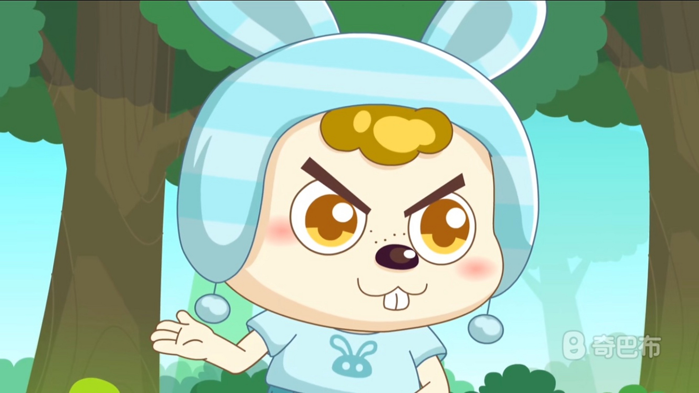 兔可爱·狡猾装可怜来自《喜羊羊与灰太狼之筐出胜利》